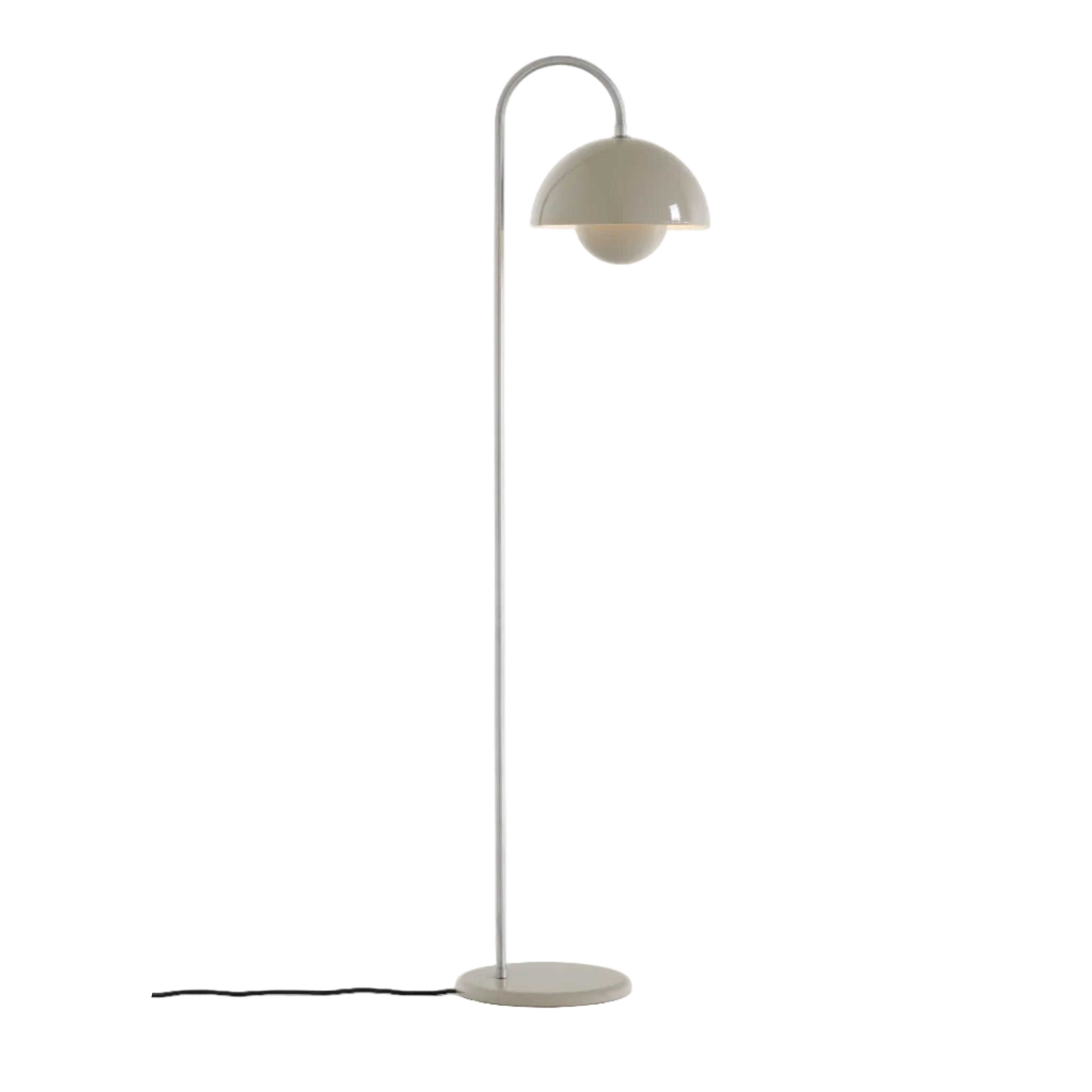 Lampa podlahová FLOWERPOT VP12 šedobéžová