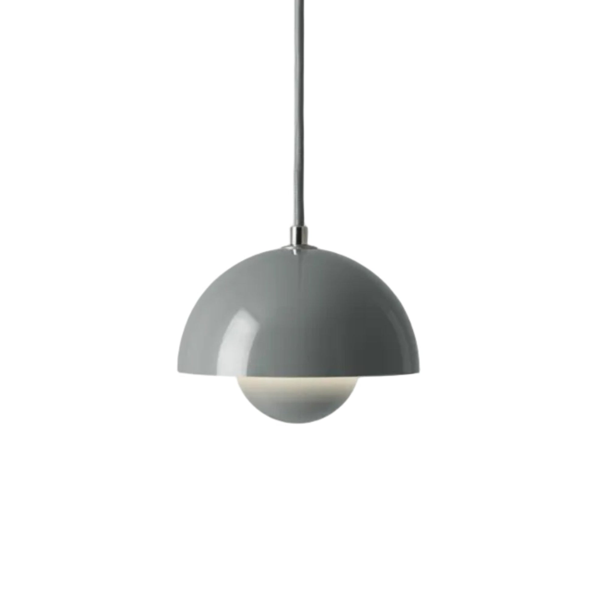Lampa visiacá FLOWERPOT šedobluá