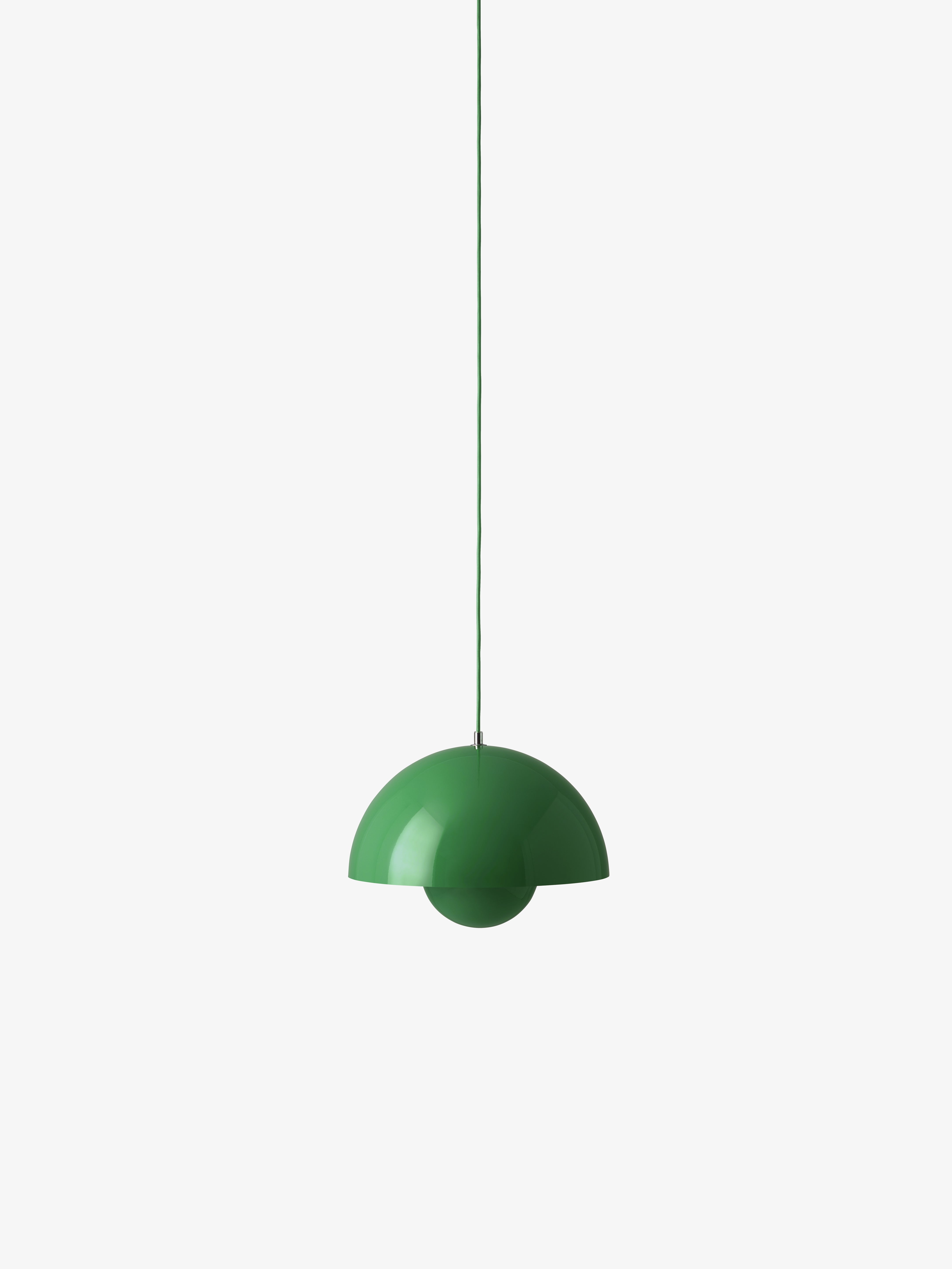 Lampa visiacá FLOWERPOT intenzívna zelená