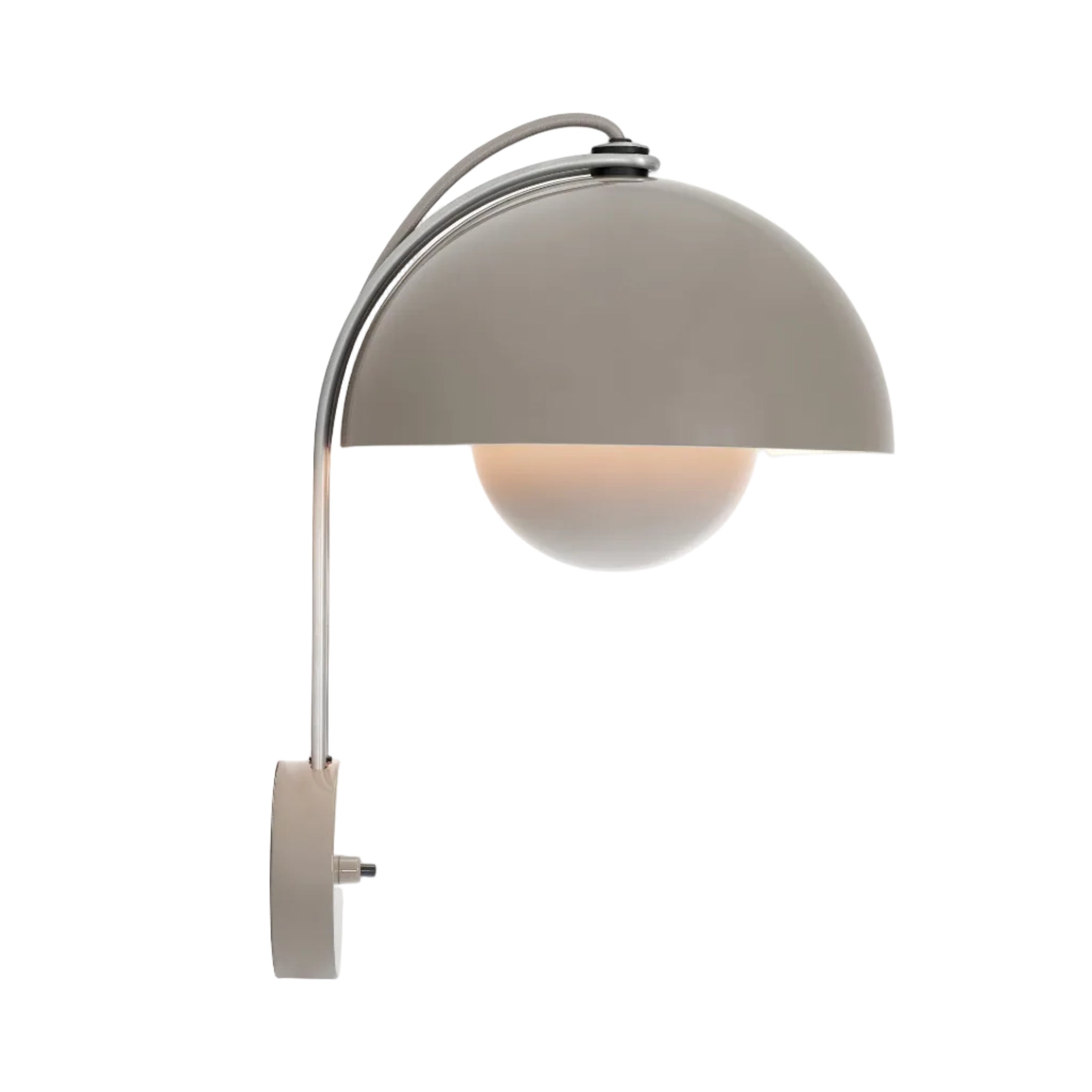Nástenná lampa FLOWERPOT VP8 šedobéžová