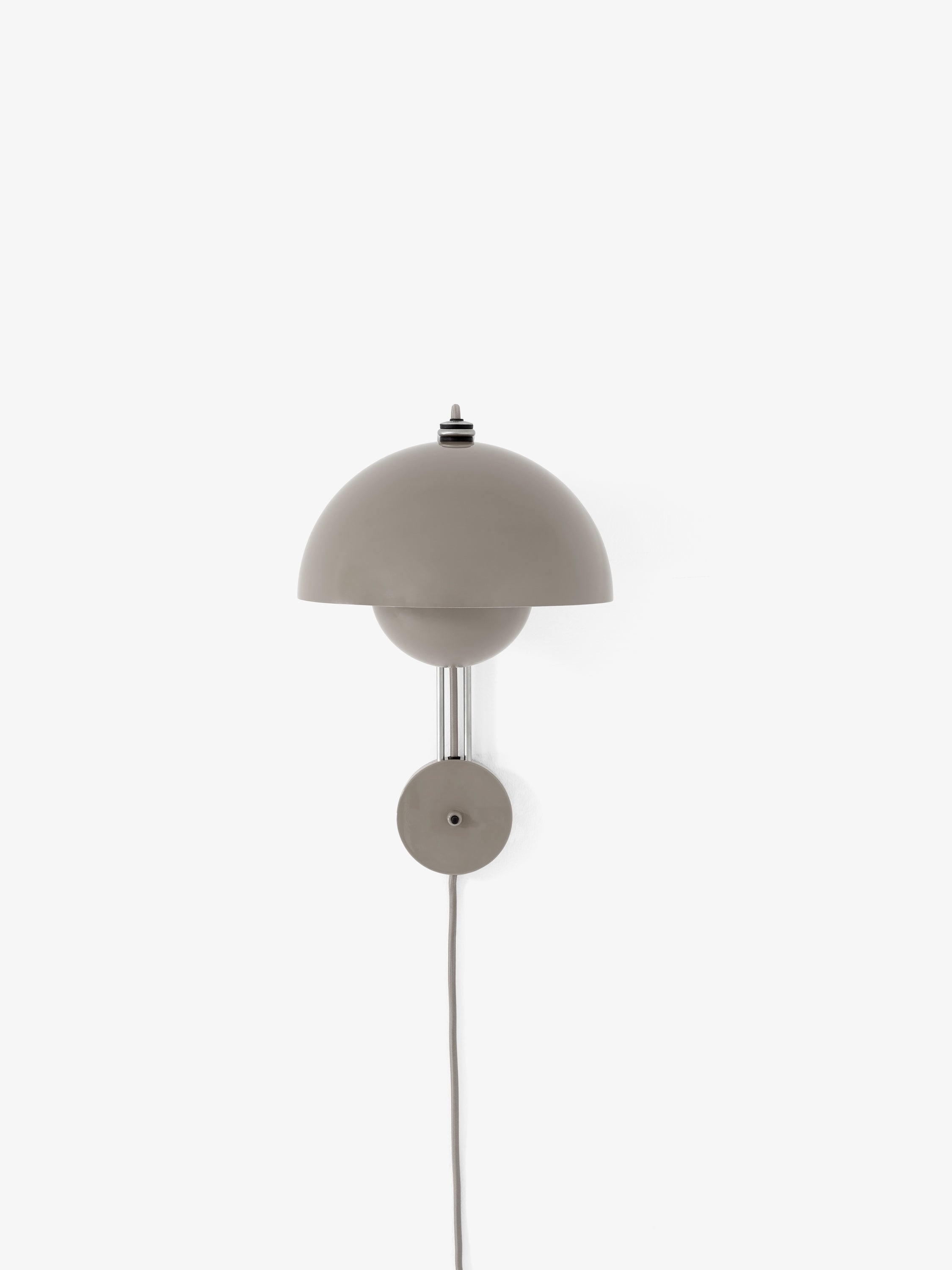 Nástenná lampa FLOWERPOT VP8 šedobéžová