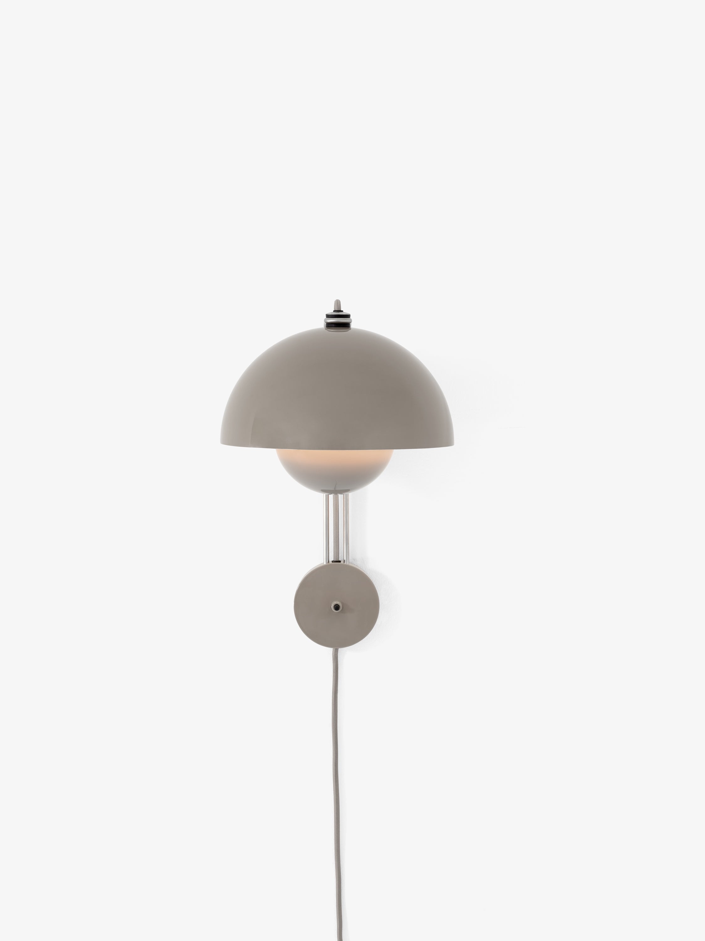 Nástenná lampa FLOWERPOT VP8 šedobéžová