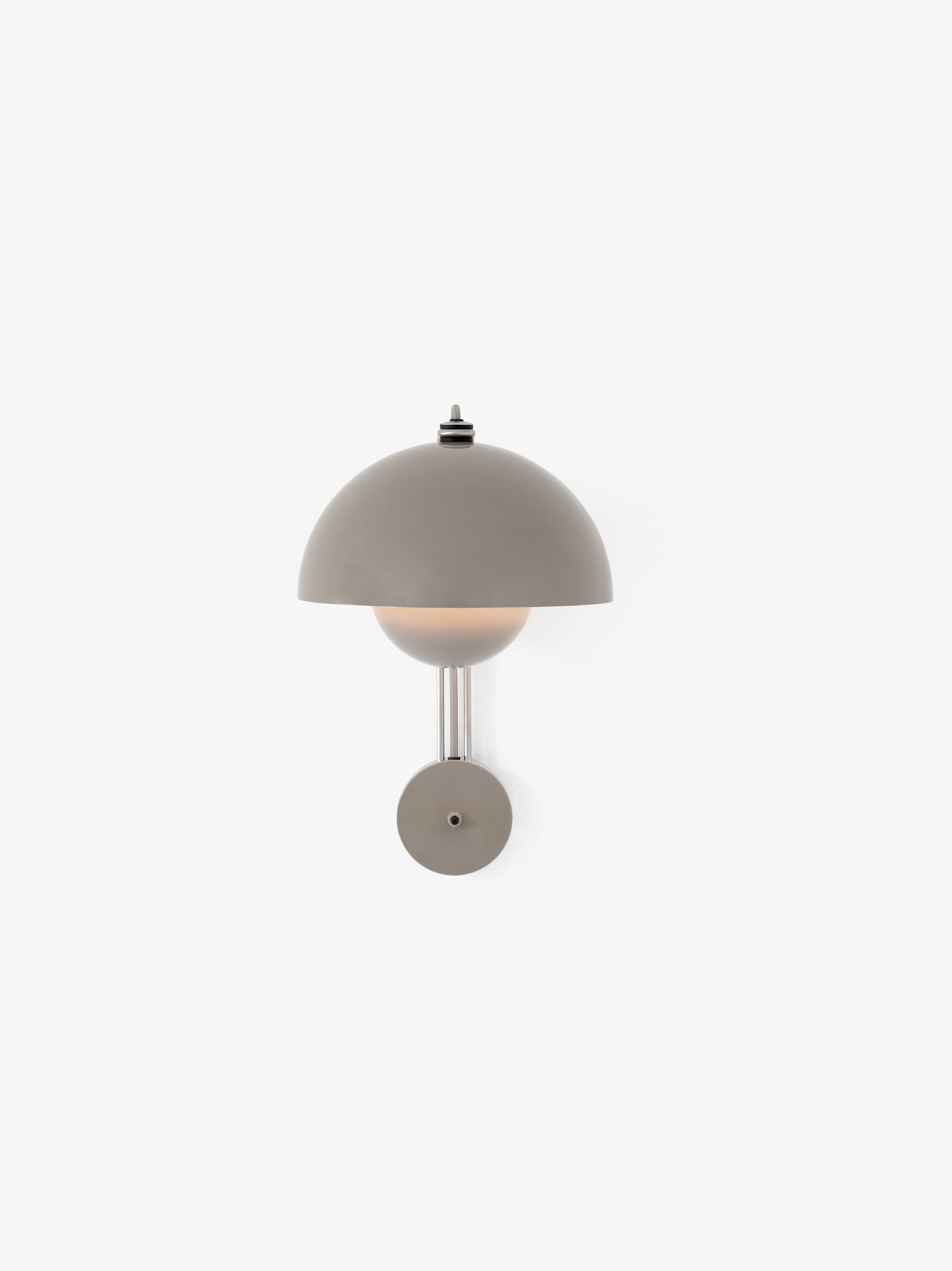 Nástenná lampa FLOWERPOT VP8 šedobéžová