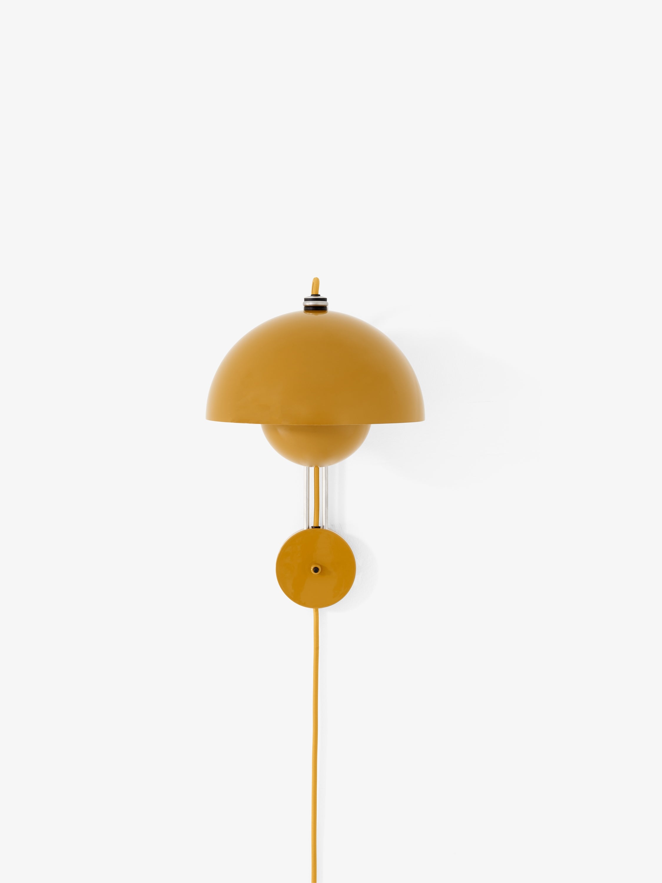 Nástenná lampa FLOWERPOT VP8 horčicová