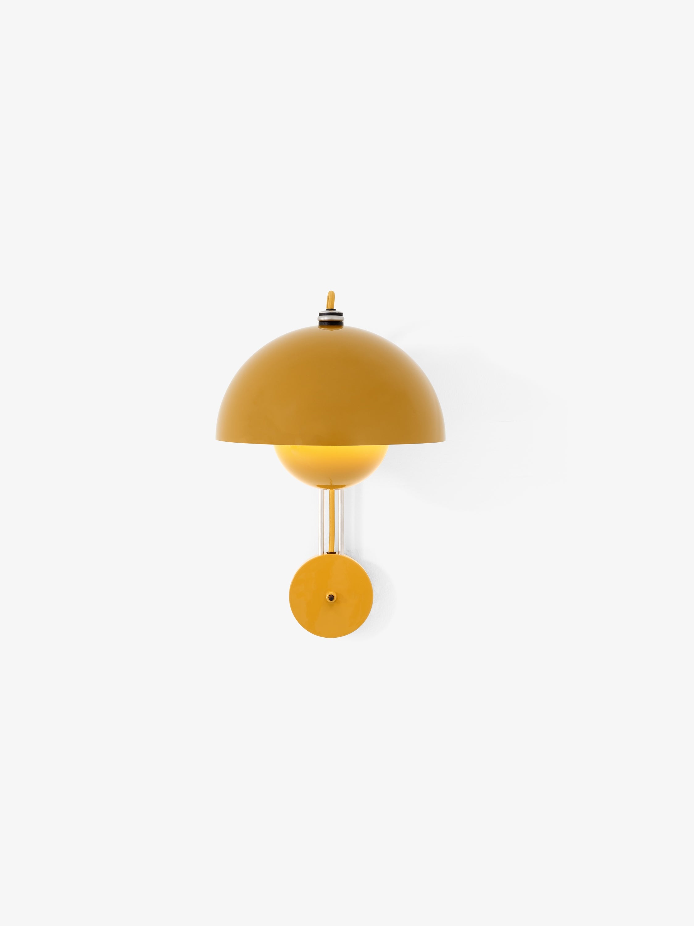 Nástenná lampa FLOWERPOT VP8 horčicová