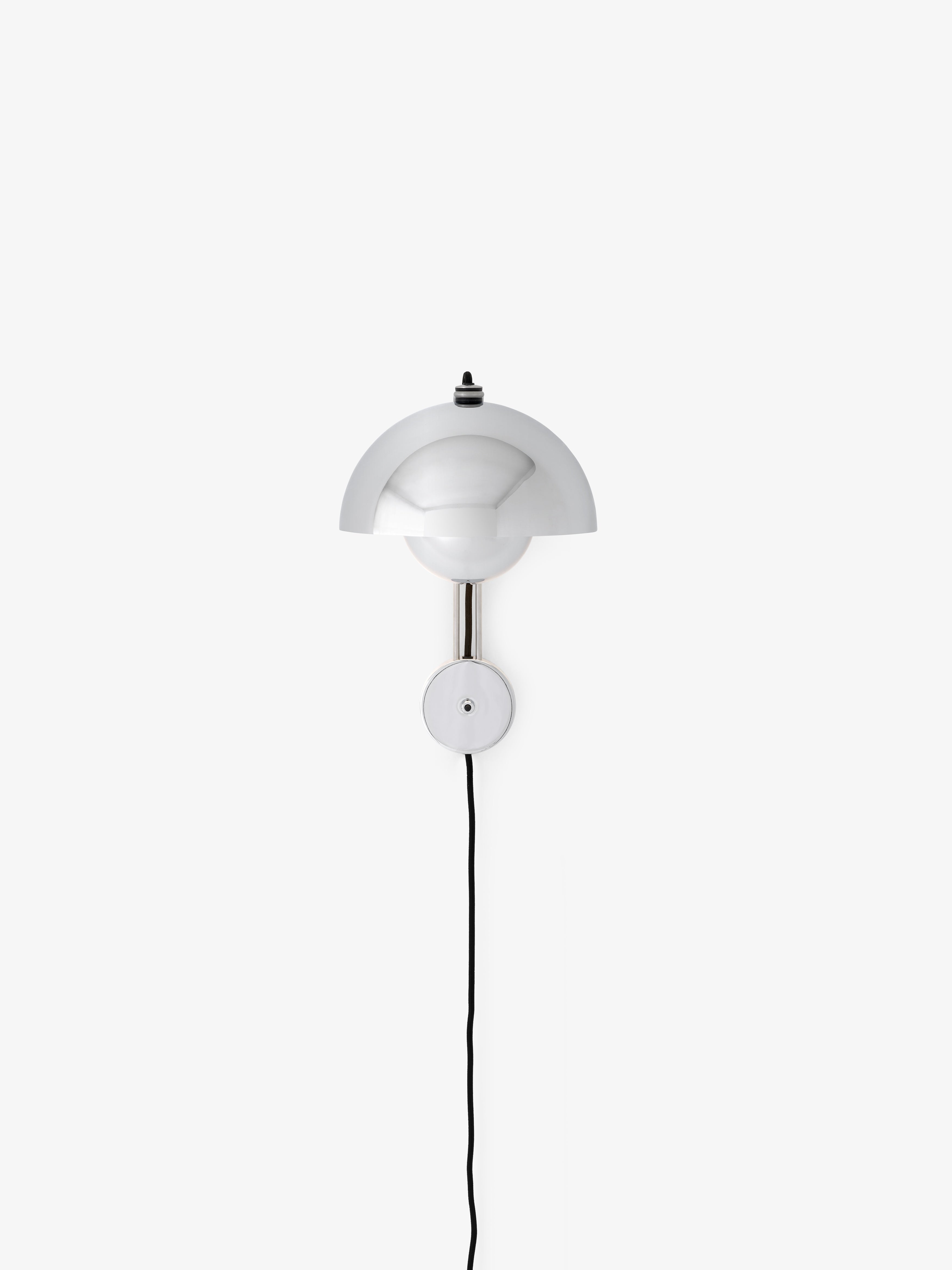 Nástenná lampa FLOWERPOT VP8 chrómová
