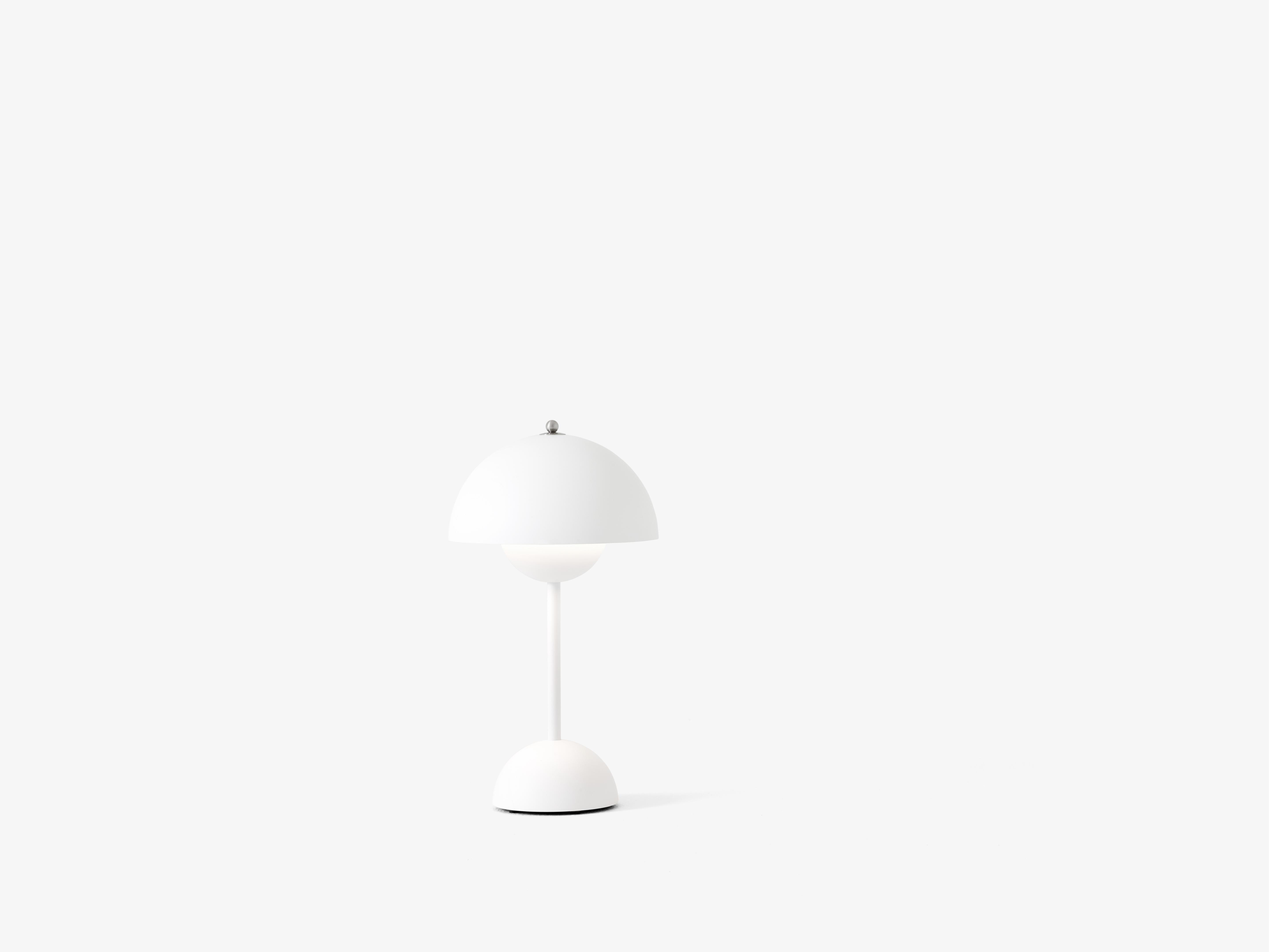 Prenosná lampa FLOWERPOT VP9 matná biela