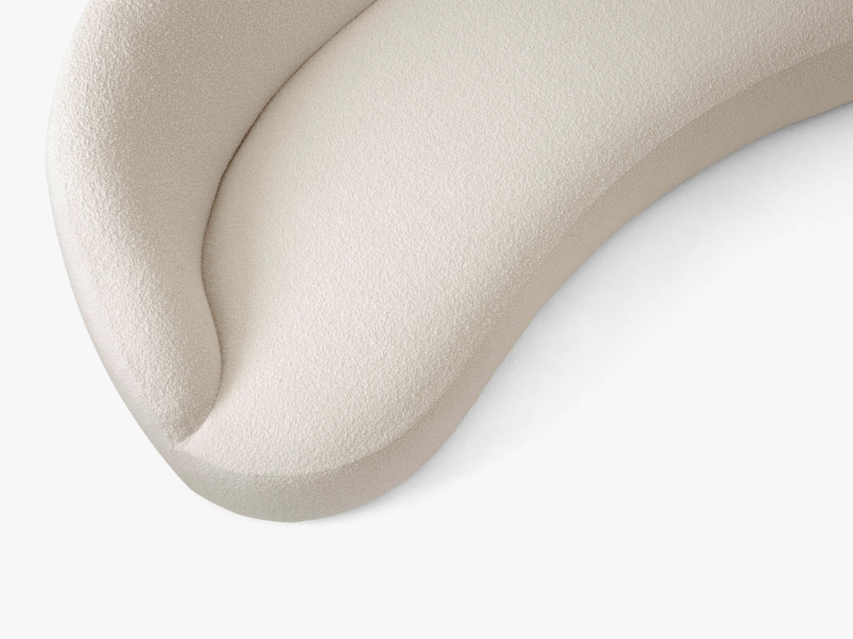 3-seater sofa MARGAS LC4 upholstered