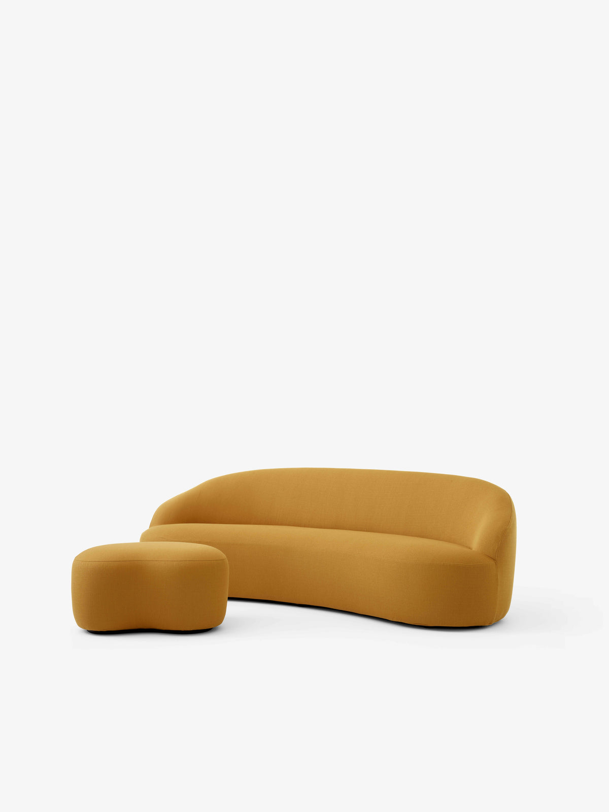 3-seater sofa MARGAS LC4 upholstered