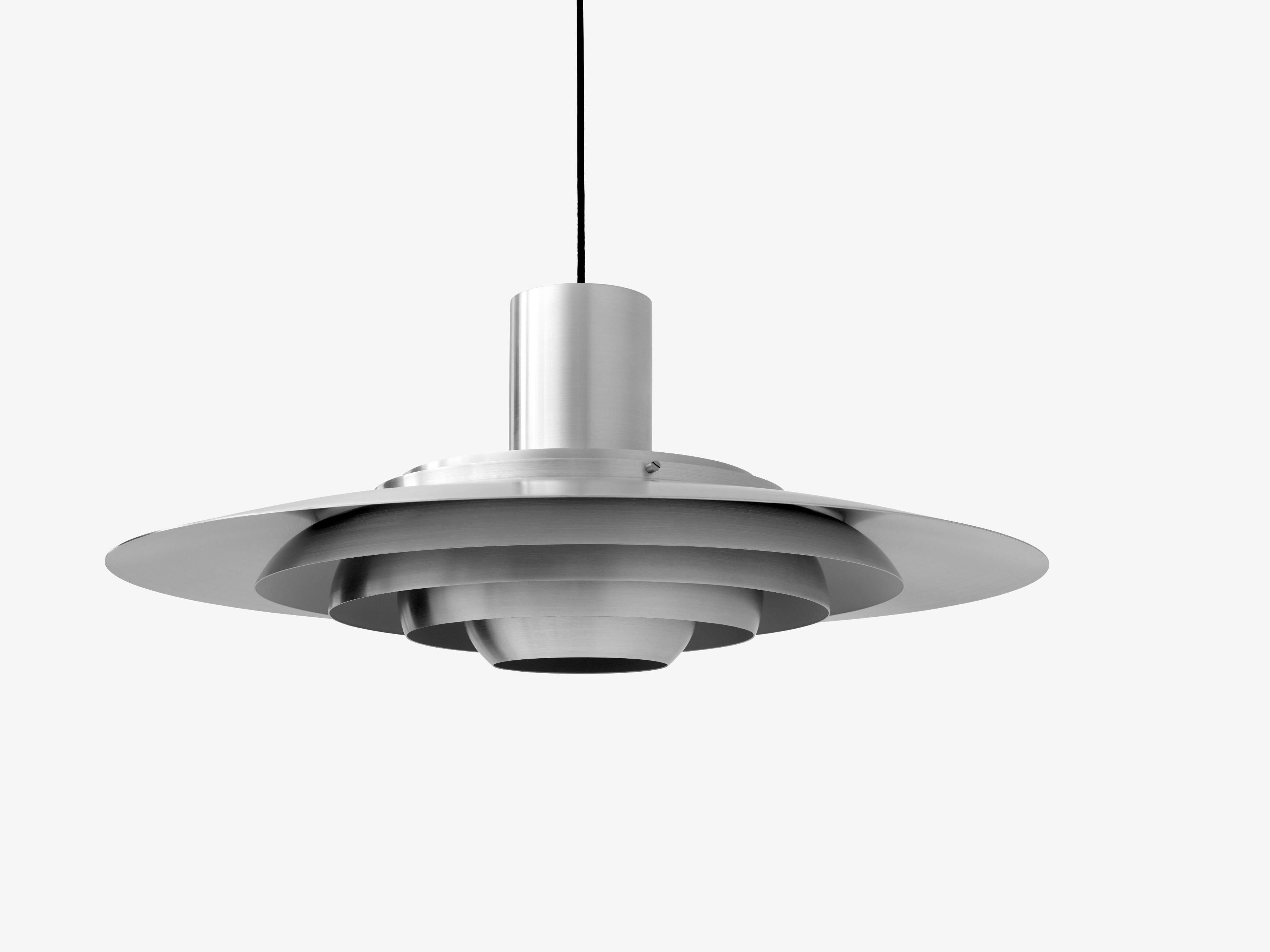 Závesná lampa P376 hliník