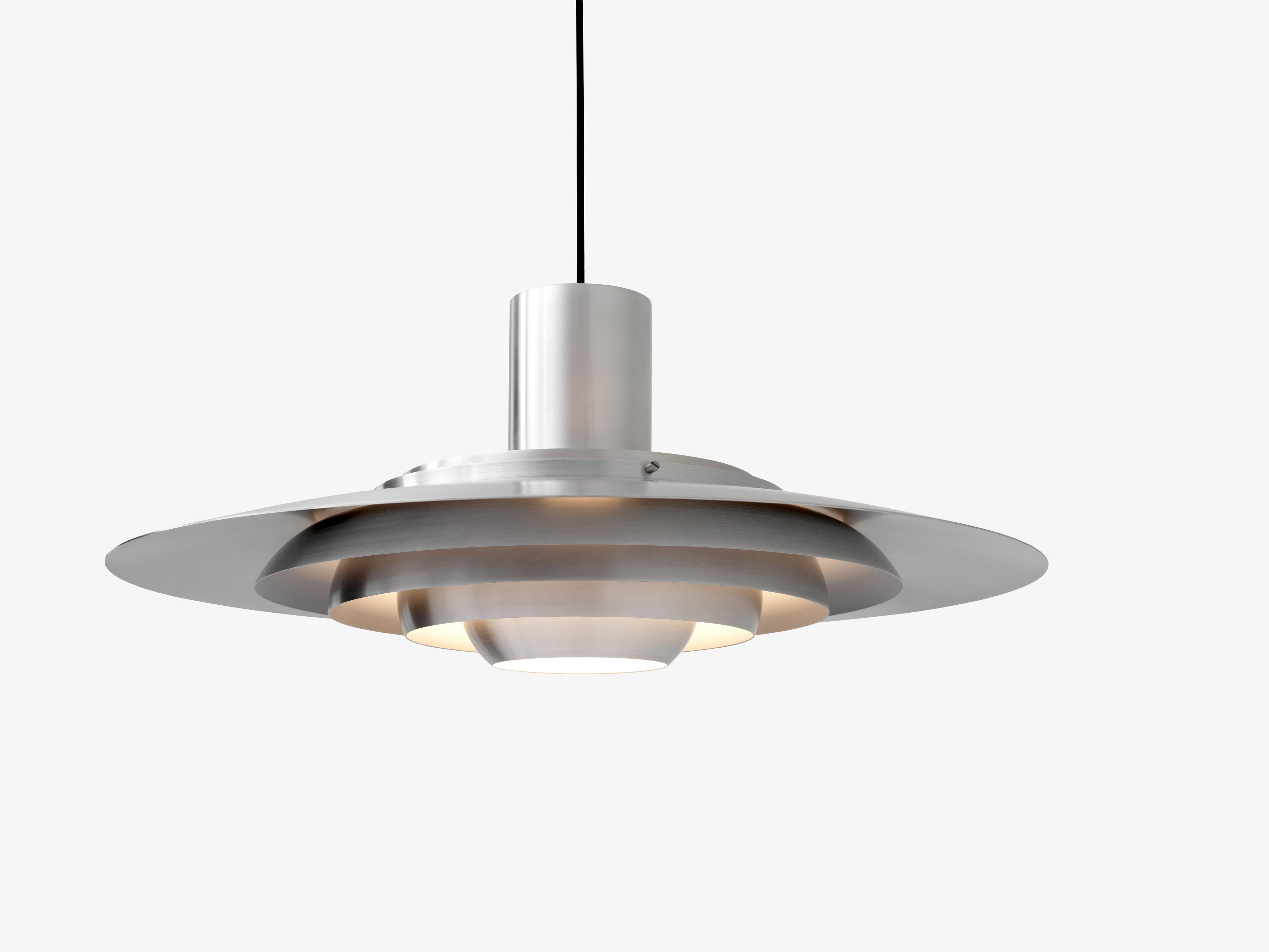 Závesná lampa P376 hliník