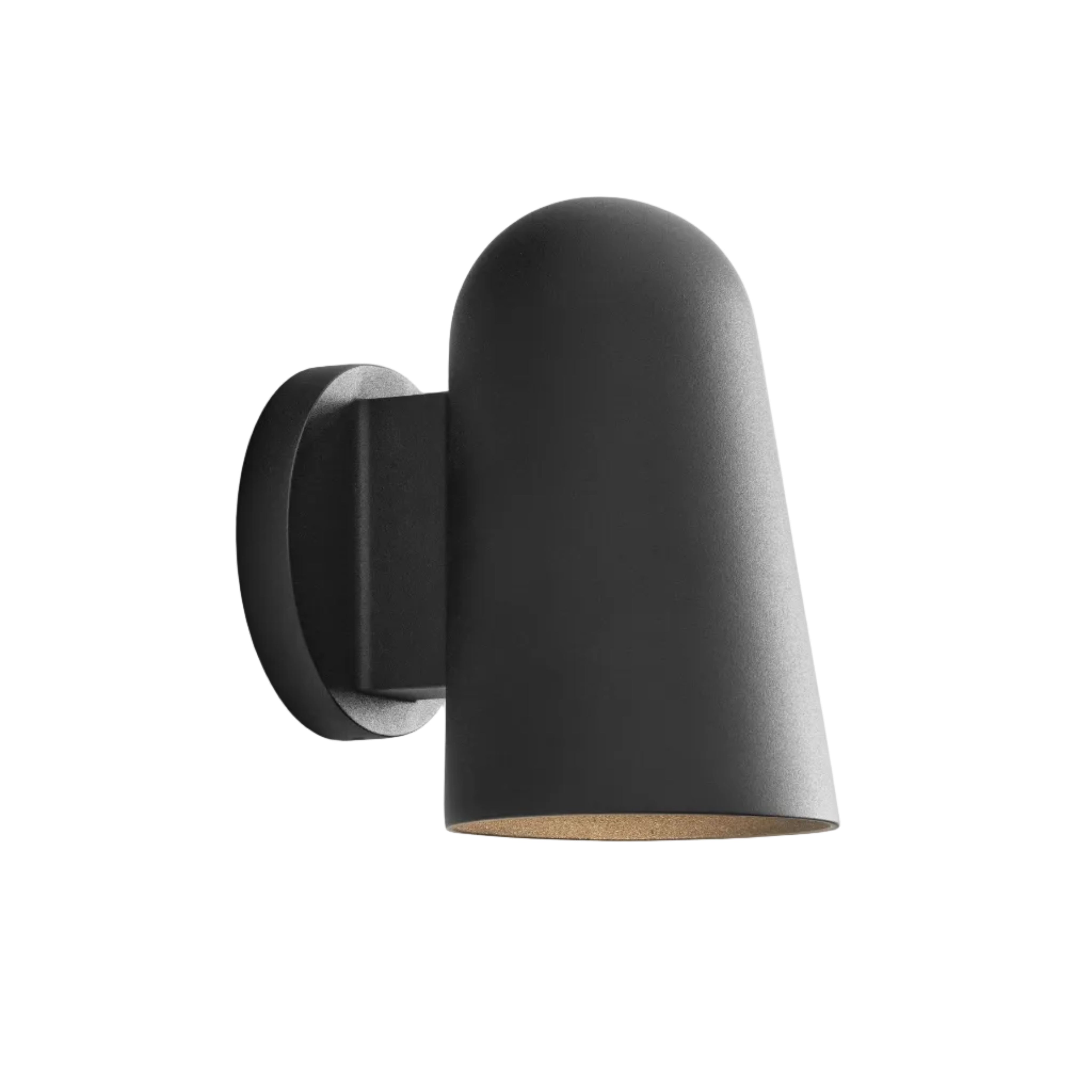 Exteriérová nástenná lampa SOLID čierna