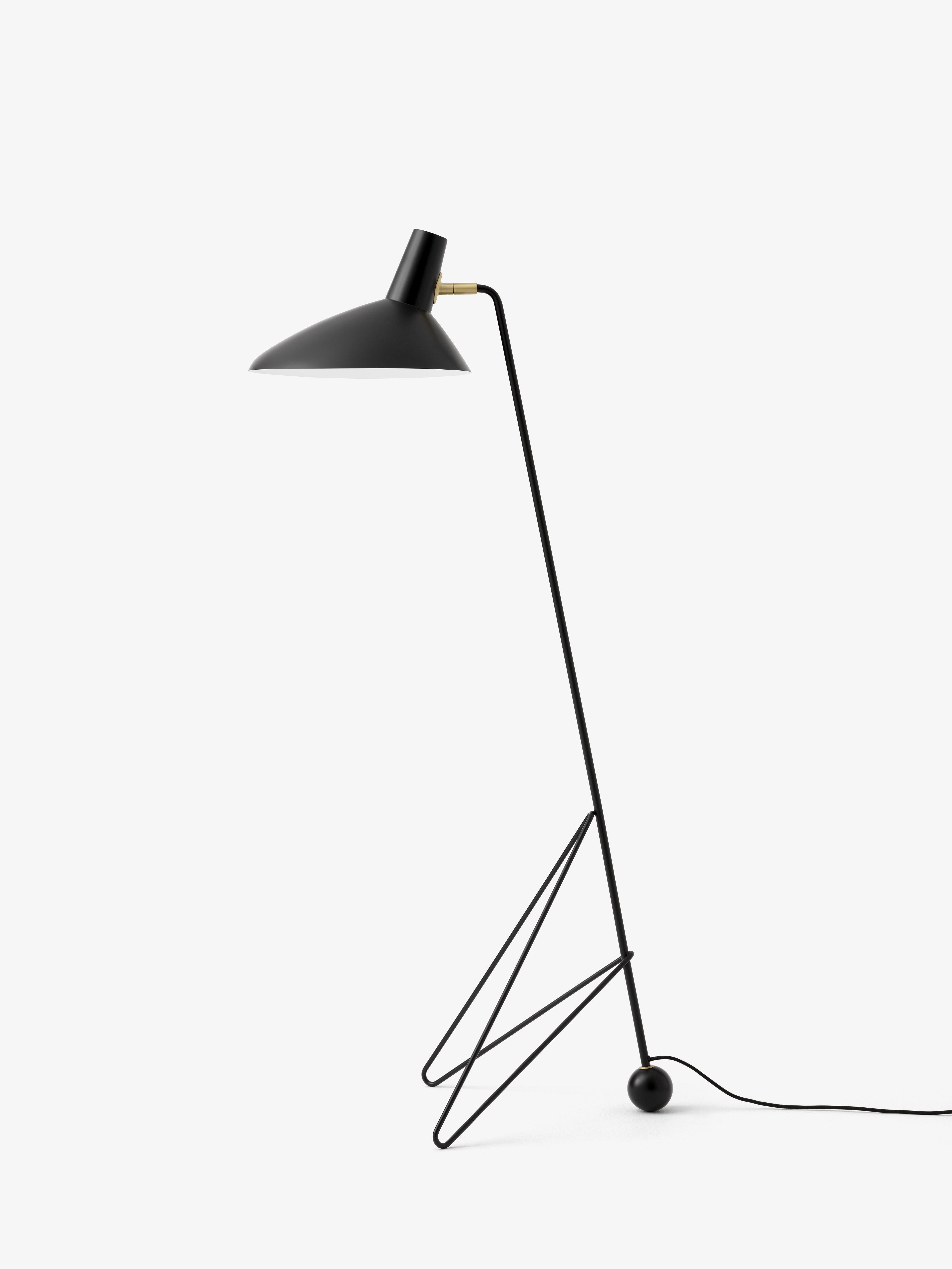 Lampa podlahová TRIPOD HM8 čierna