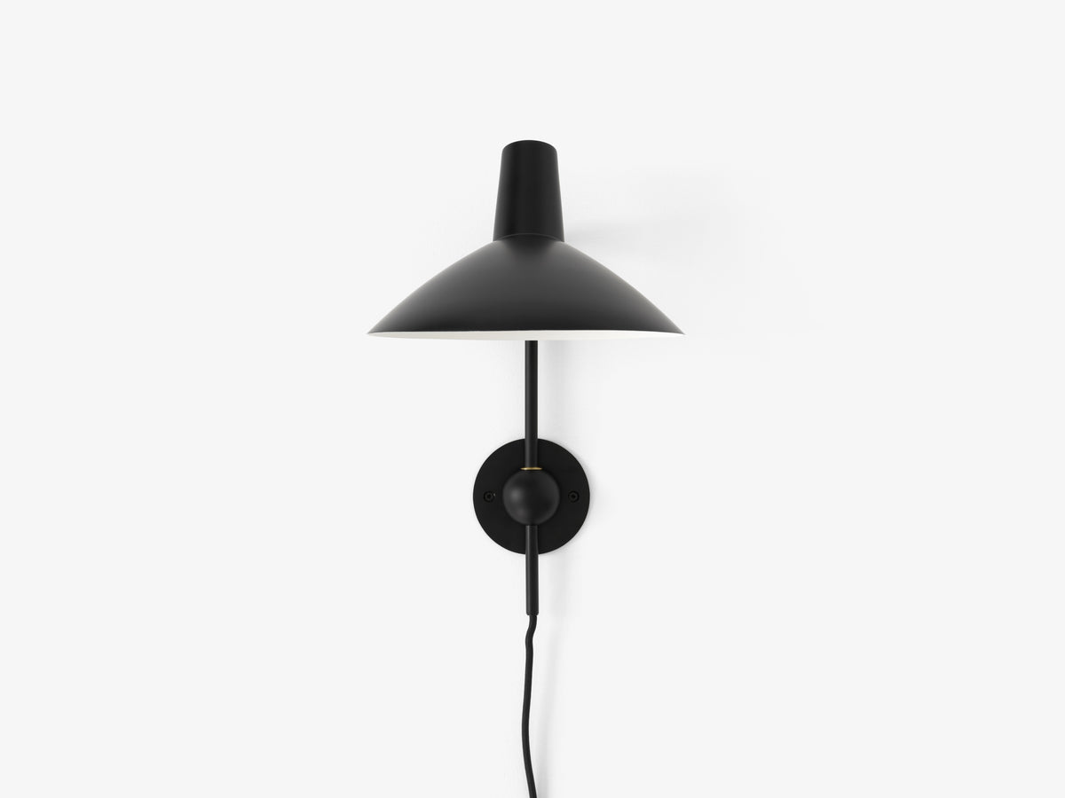 Nástenná lampa TRIPOD HM12 čierna