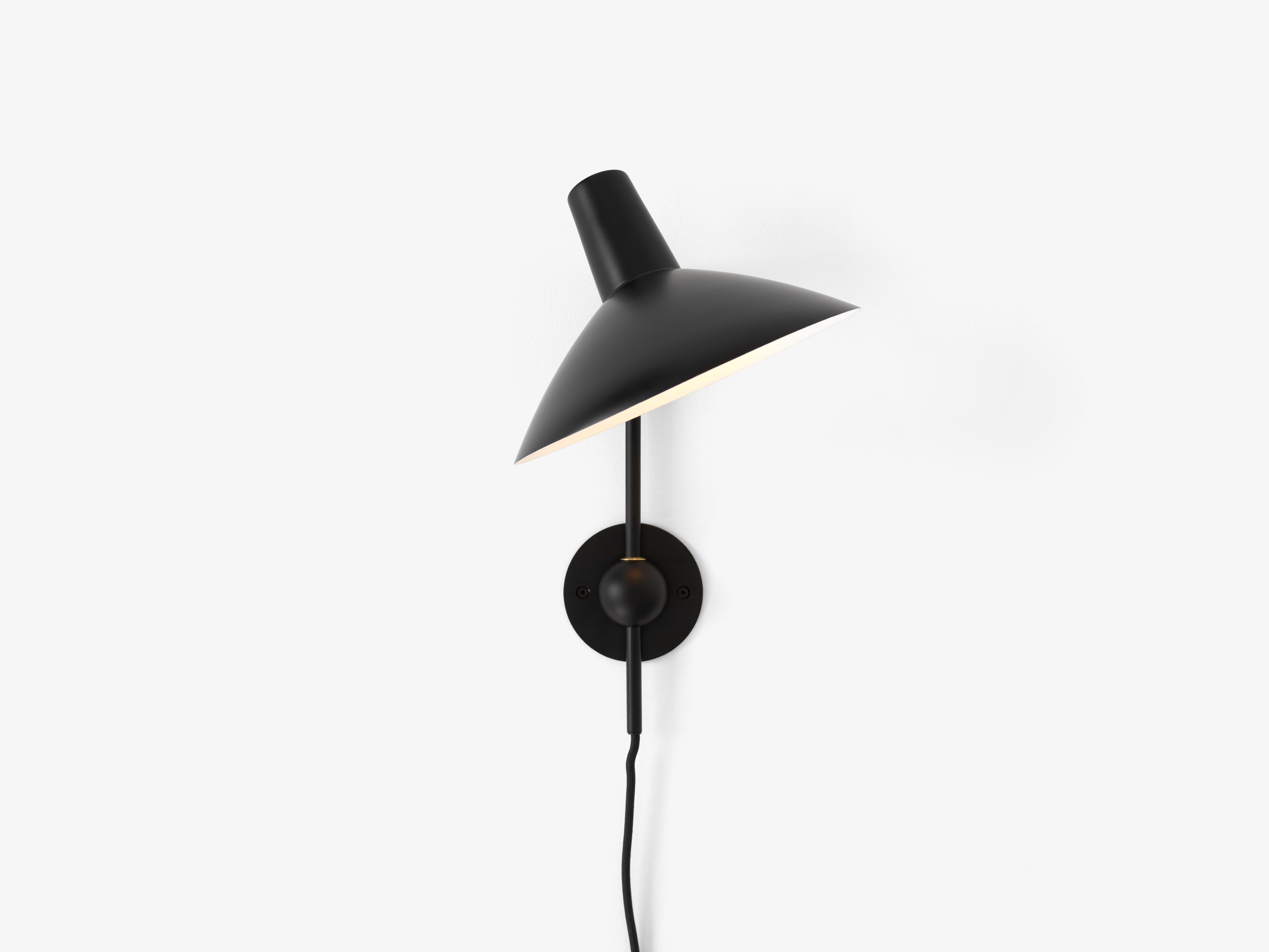 Nástenná lampa TRIPOD HM12 čierna