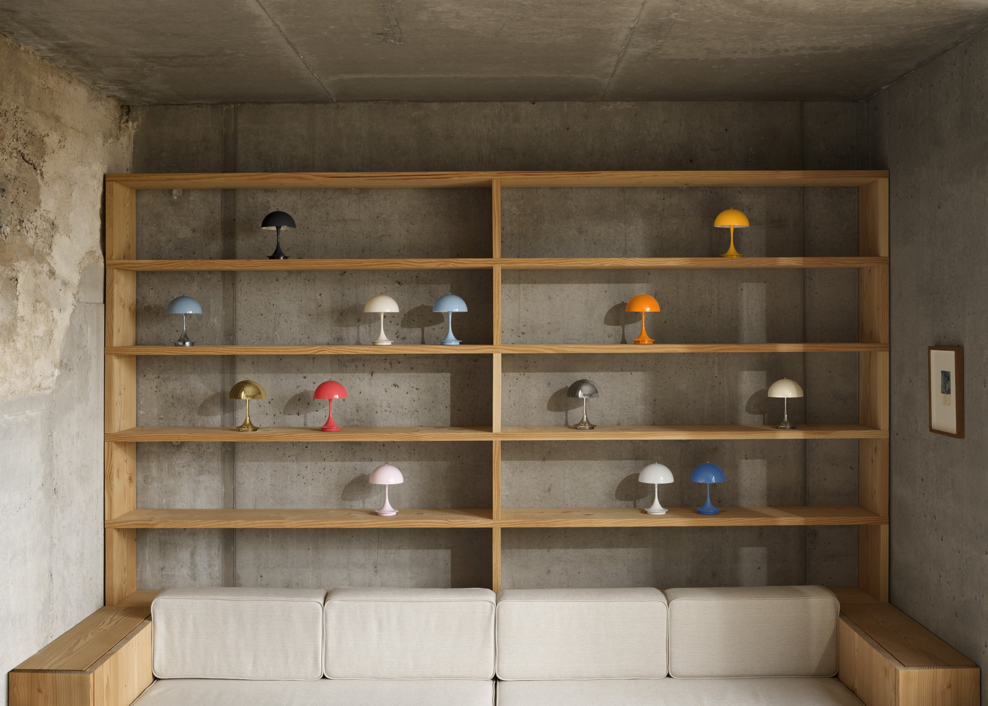 Portable lamp PANTHELLA 160 chrome