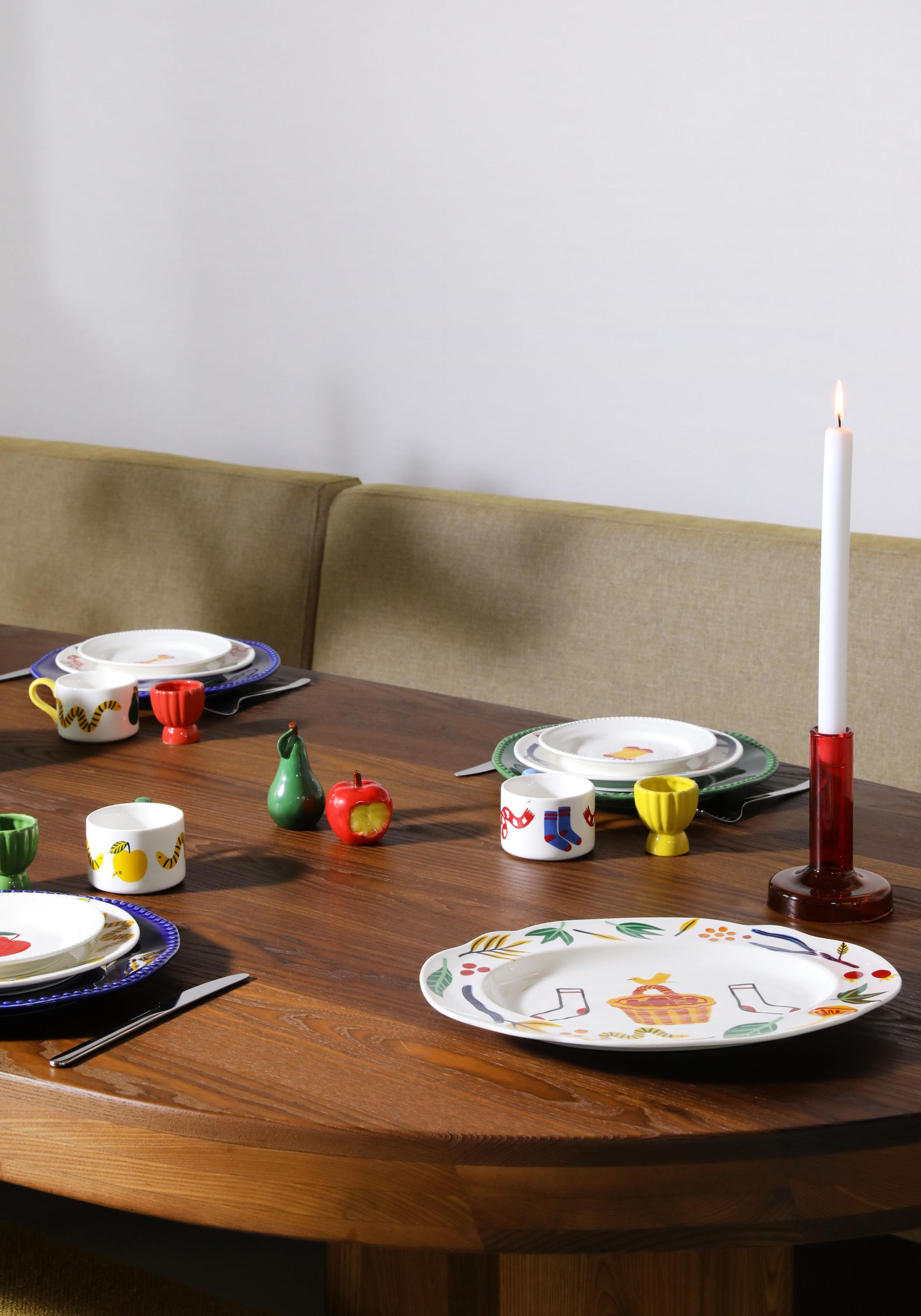 Sada pohárov na vajíčka TUBE farebná