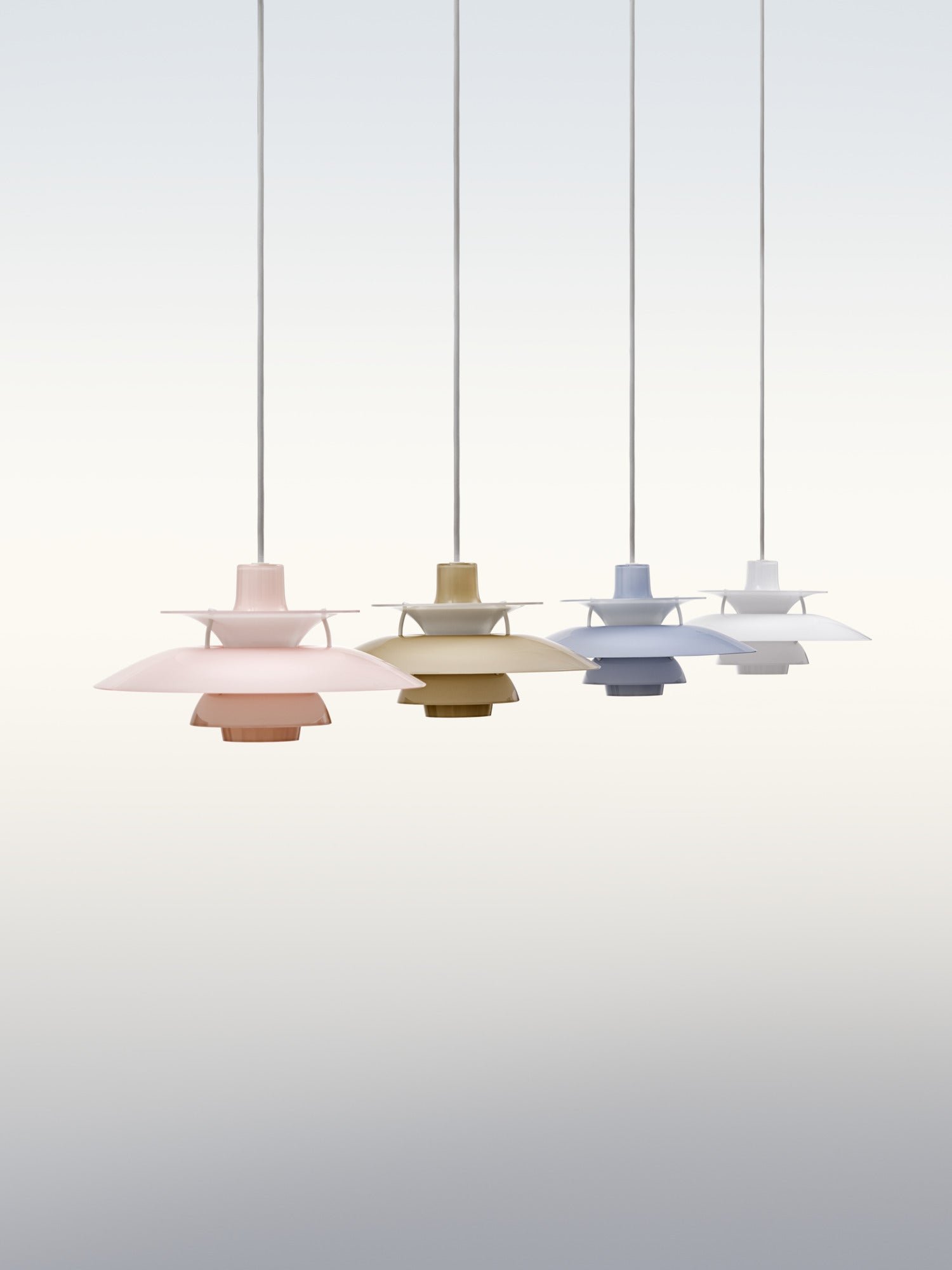Lampa wisząca PH 5 OPAL beżowy