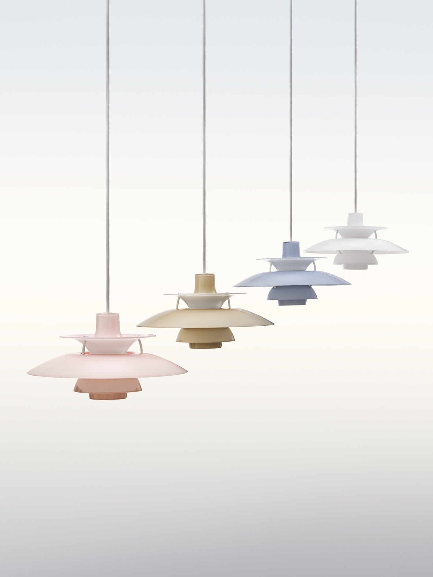 Lampa wisząca PH 5 OPAL beżowy