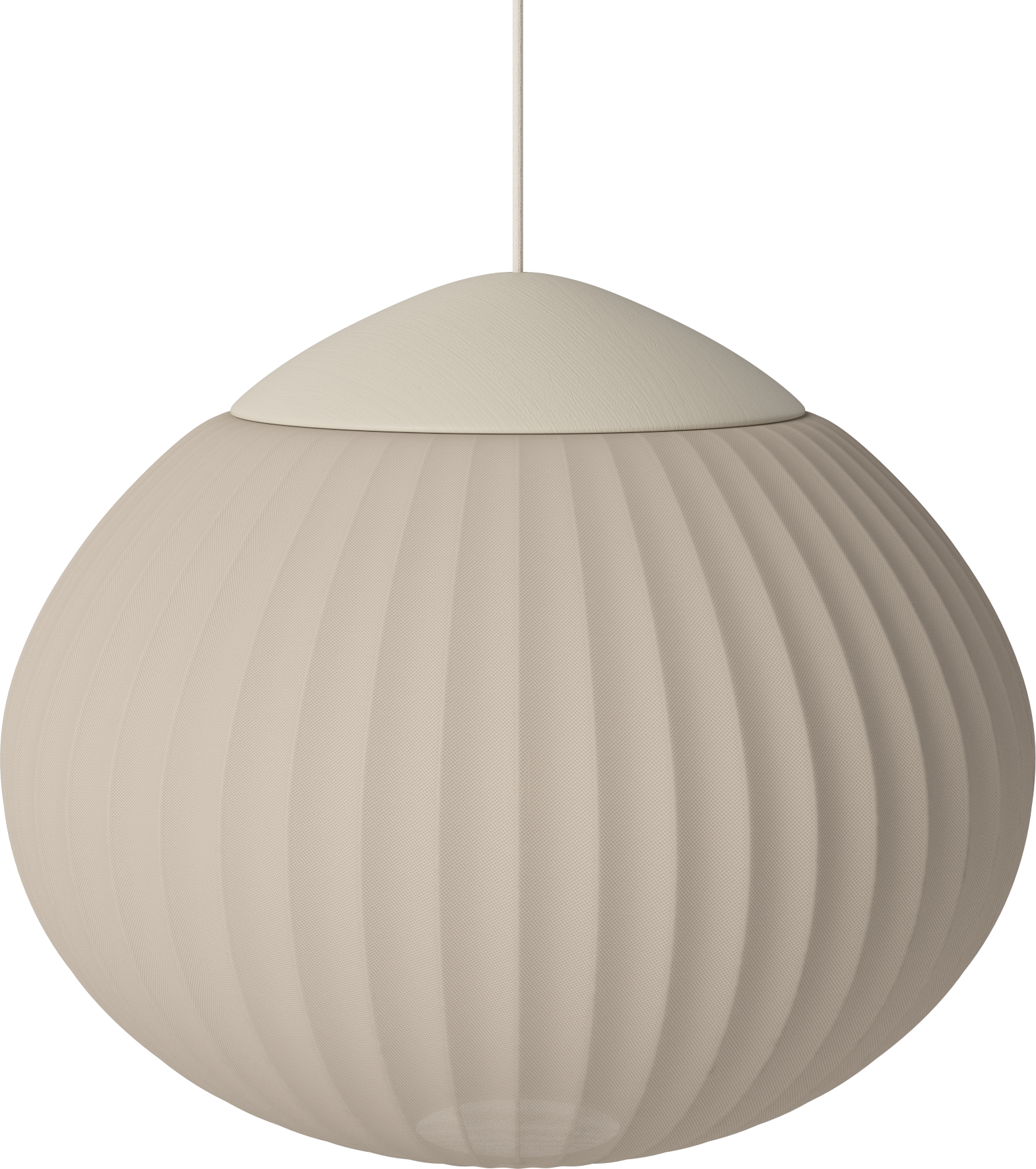 ACORN beige ribbon hanging lamp