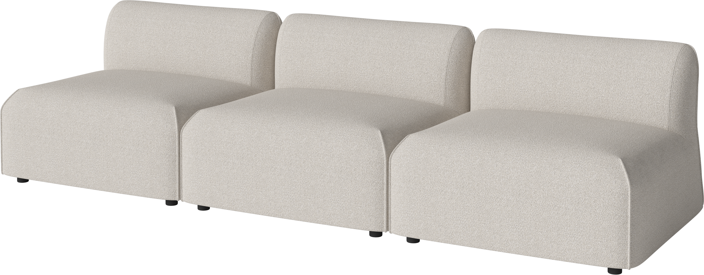 3-module sofa upholstered arke