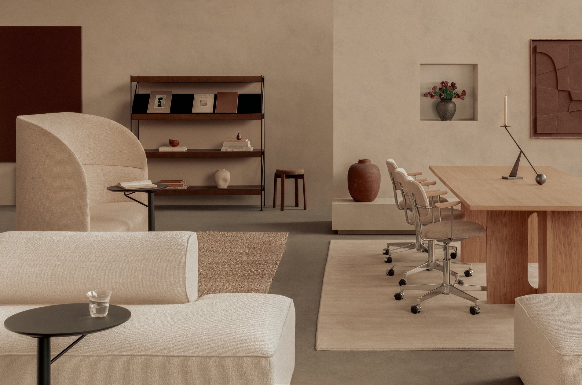 Svietnik INTERCONNECT bronzovaný mosadz