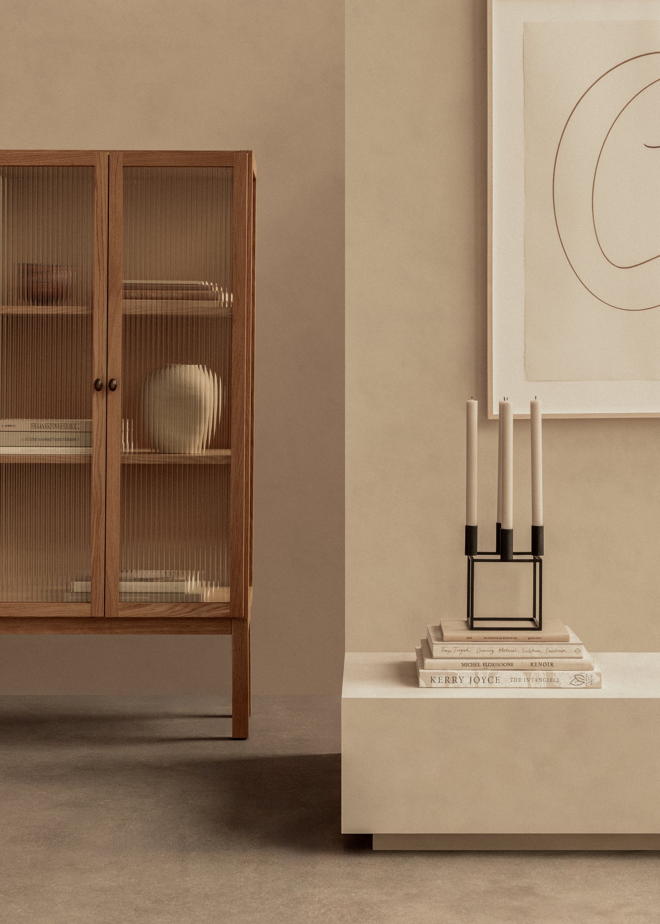 Svietnik KUBUS čierny