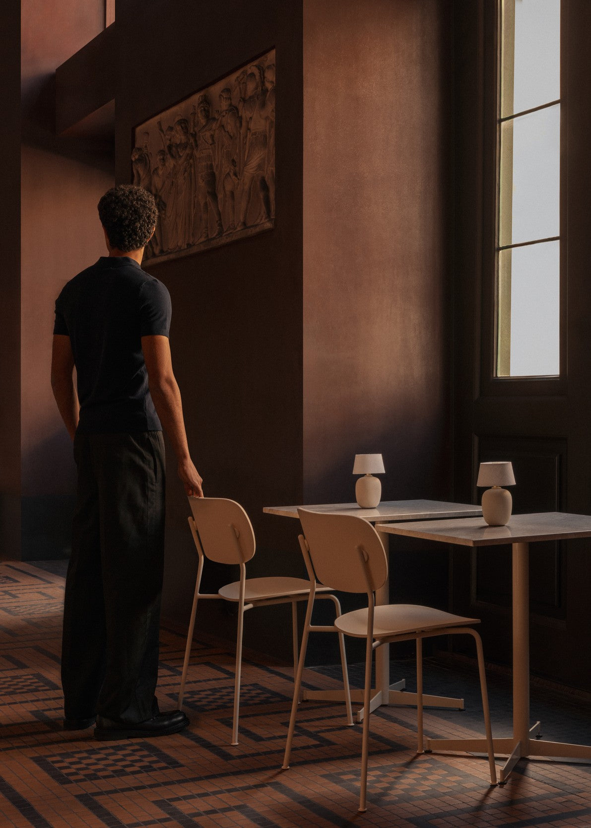 Záhradná stolička CO béžová