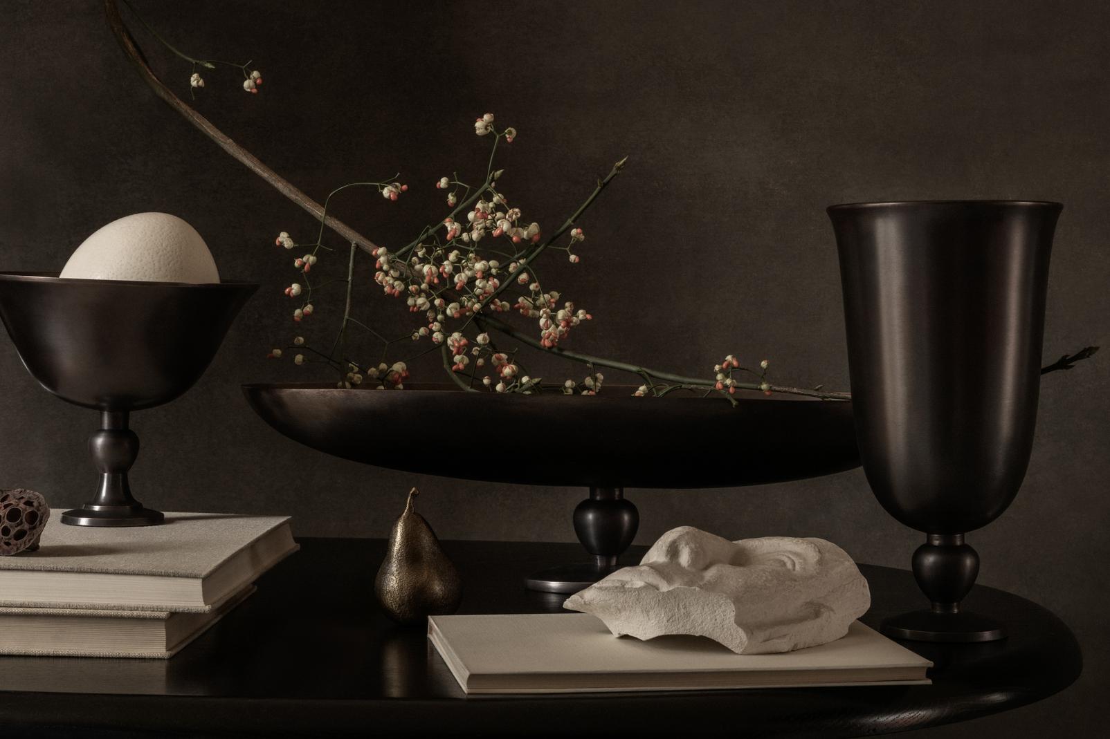 Tácka PAVOT hnedé hliník