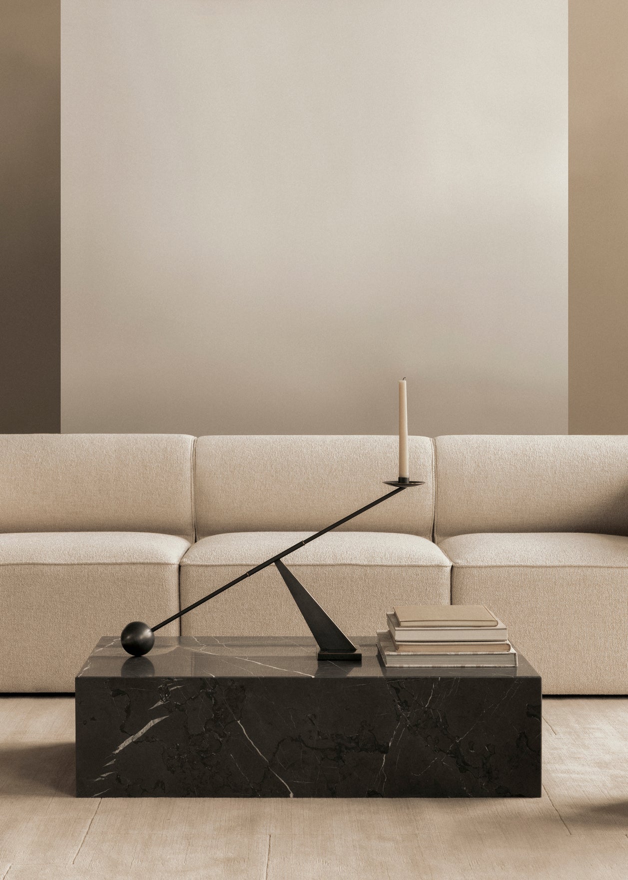 Svietnik INTERCONNECT bronzovaný mosadz