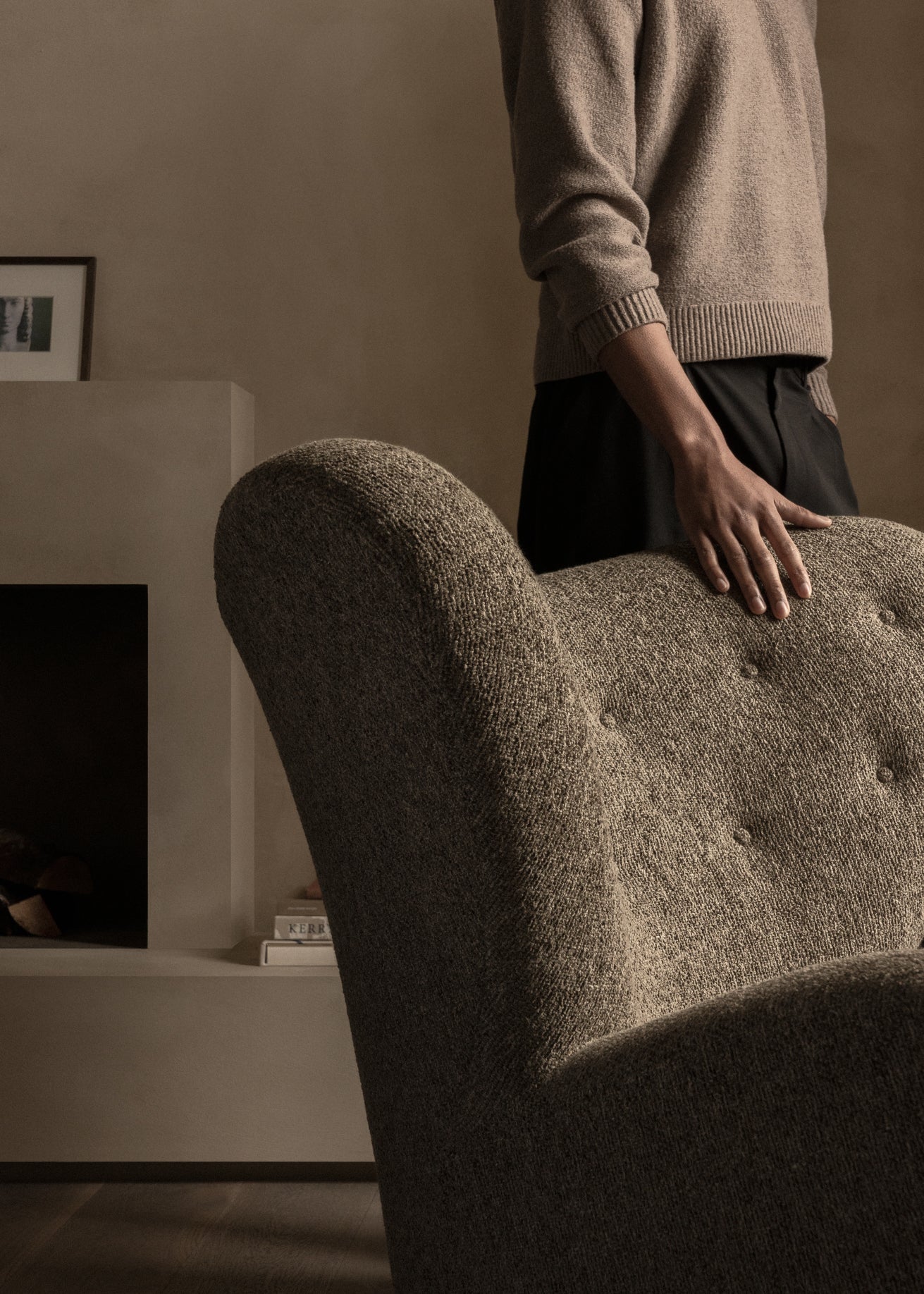 THE TIRED MAN Armchair beige