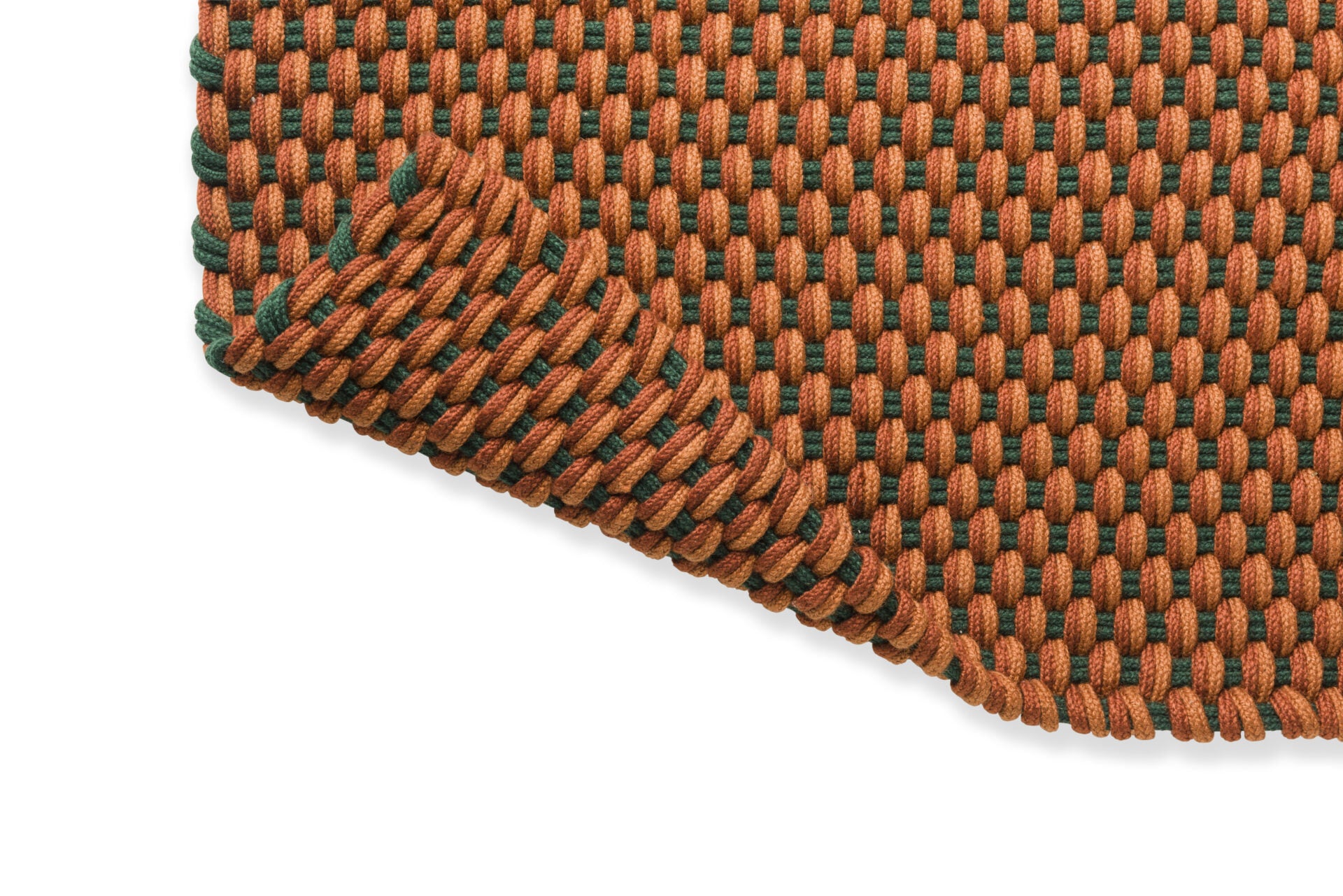 Záhradný koberec LACE oranžovo-zelený