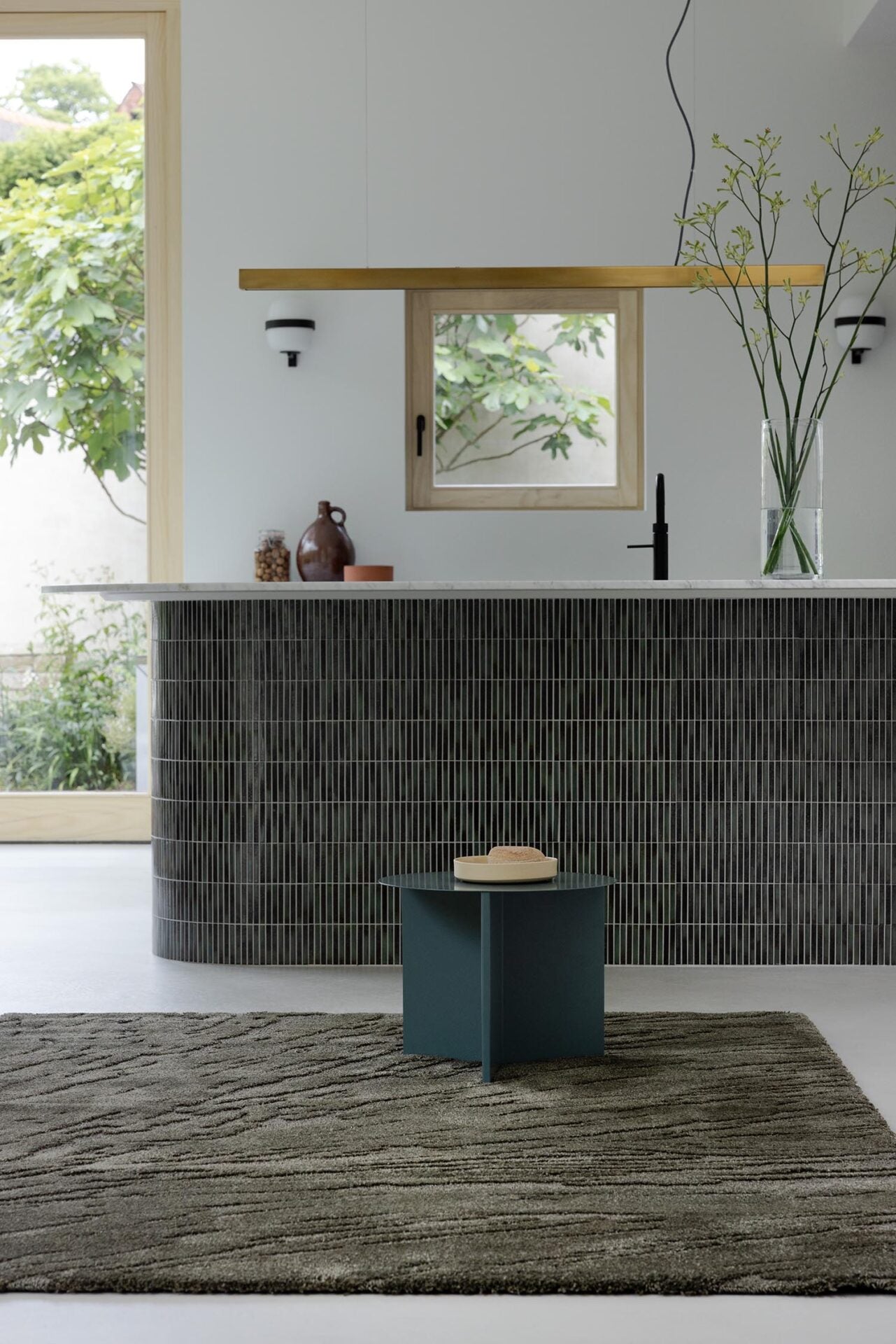 Koberec TWINSET SHORE tmavozelený