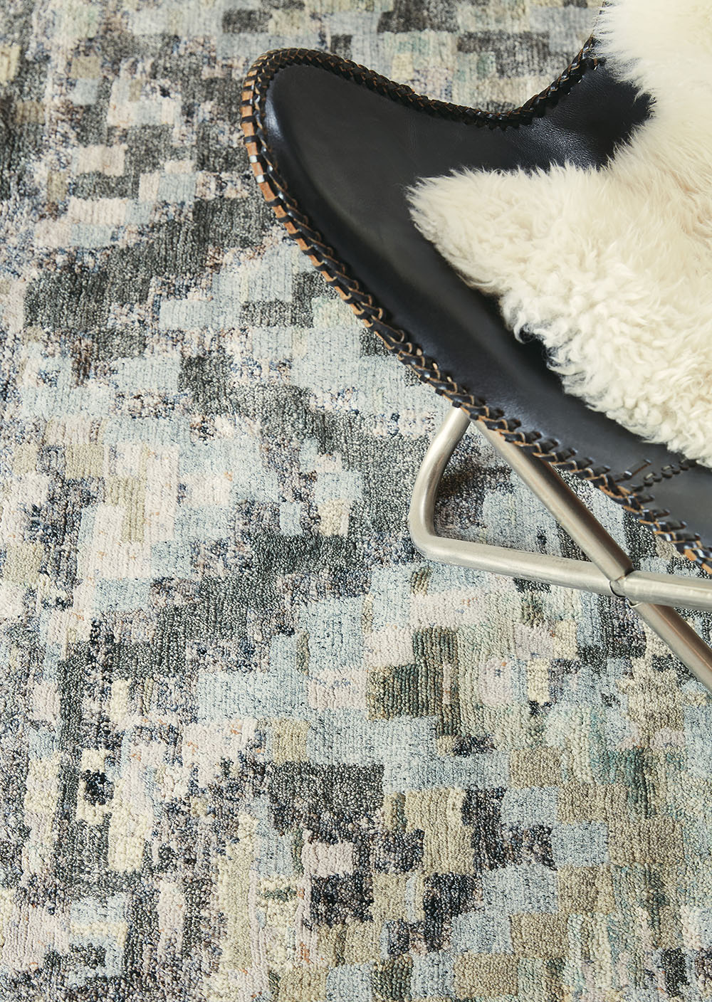 Dywan YETI ANAPURNA błękitno-beżowy