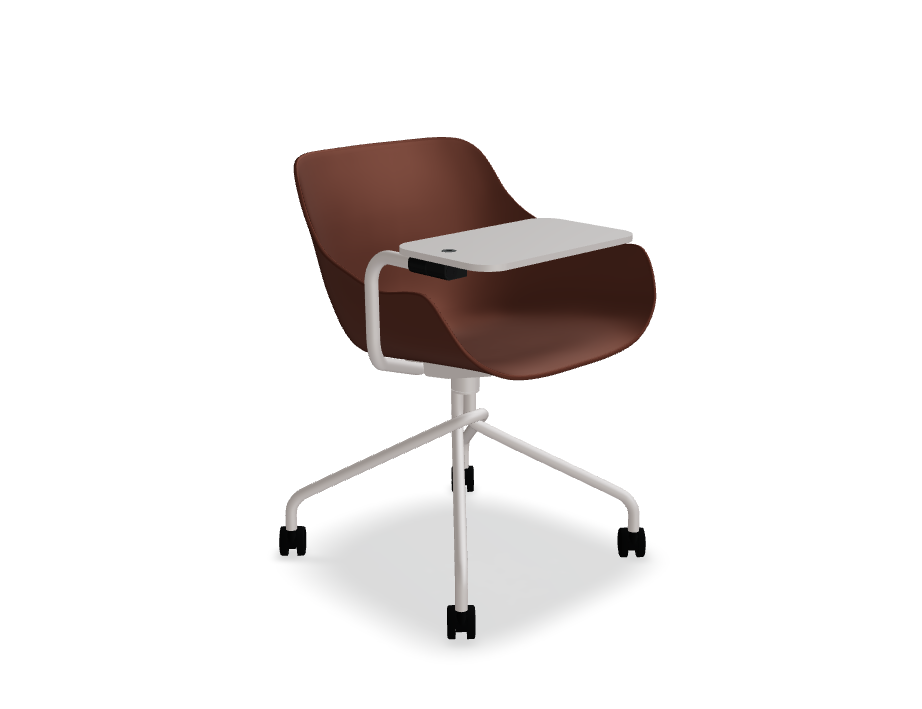 Otáčacie kreslo BALTIC BASIC s kovovou základňou a kolieskami