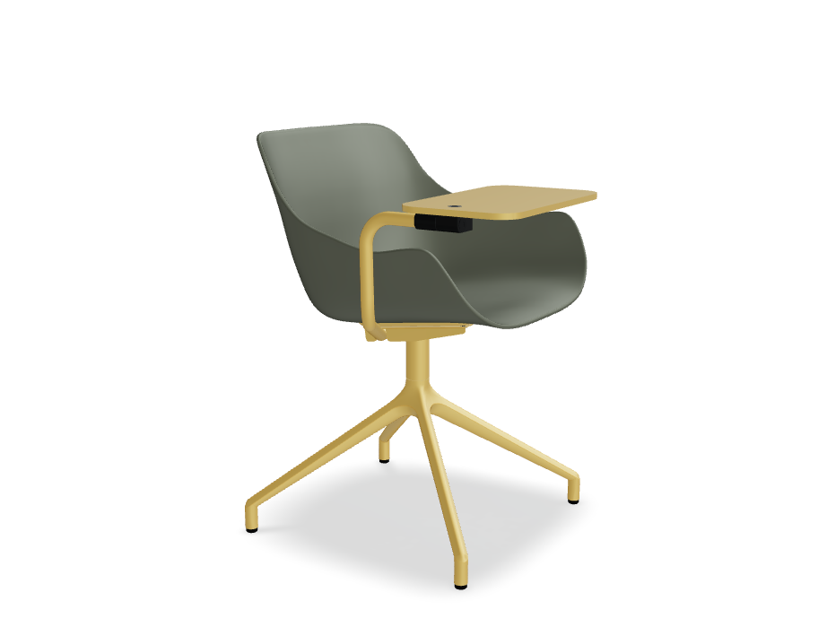 Otáčacie kreslo BALTIC BASIC s hliníkovým podstavcom