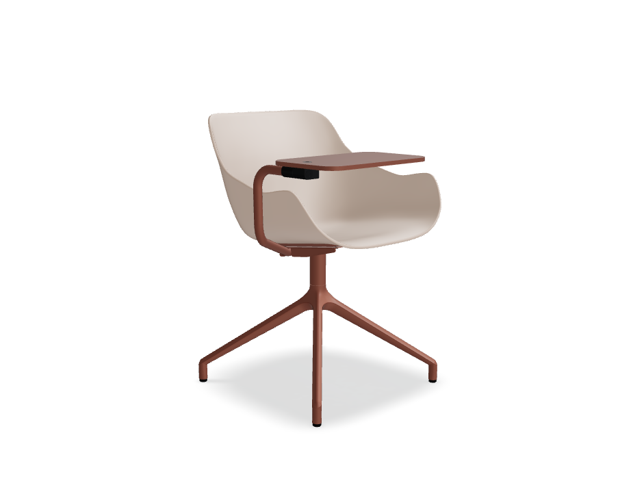 Otáčacie kreslo BALTIC BASIC s hliníkovým podstavcom