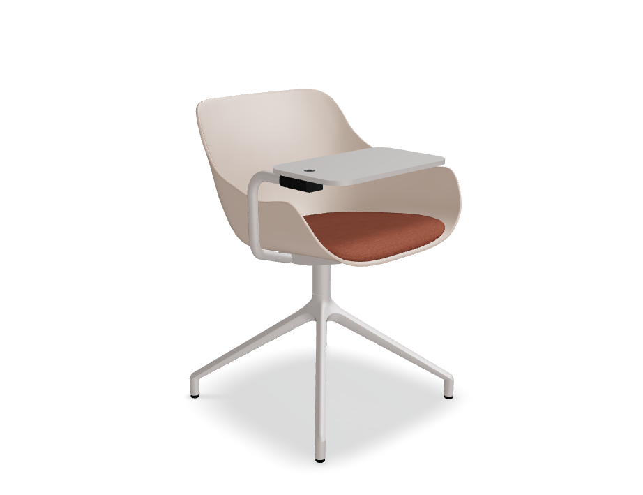 Otáčacie kreslo BALTIC REMIX s hliníkovým podstavcom