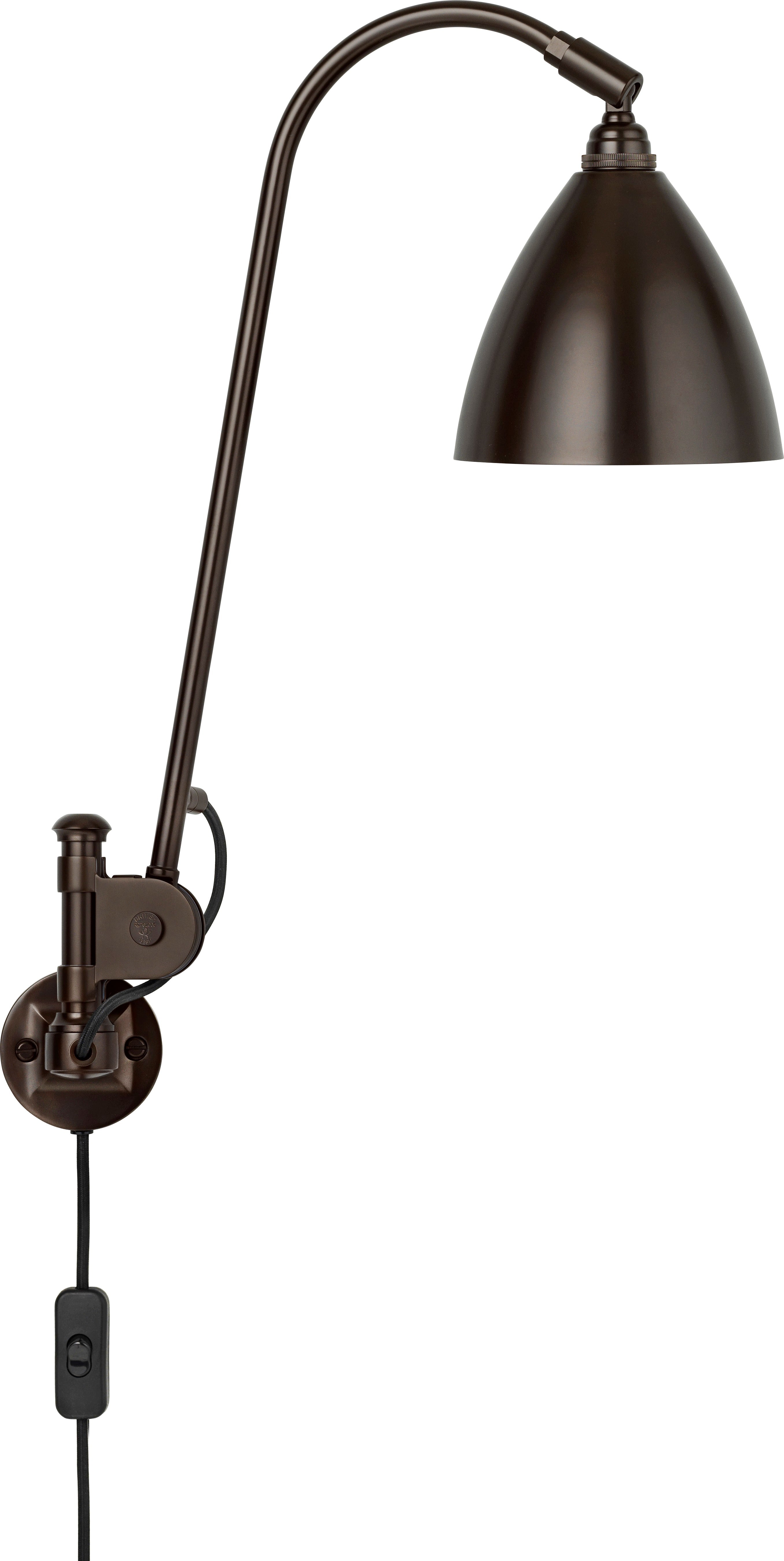 Nástenná lampa BESTLITE BL5 čierna