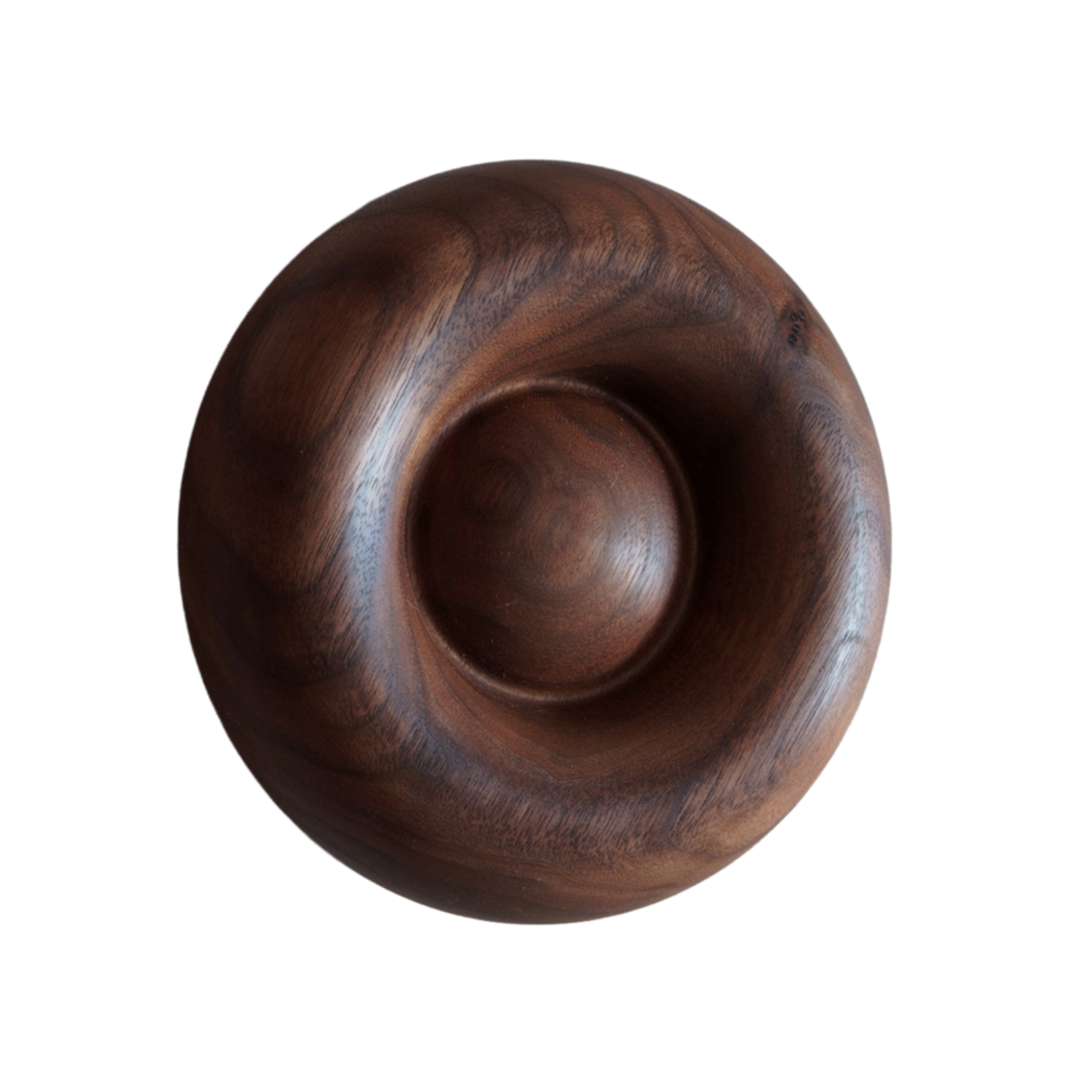 BLOP wall hook walnut wood