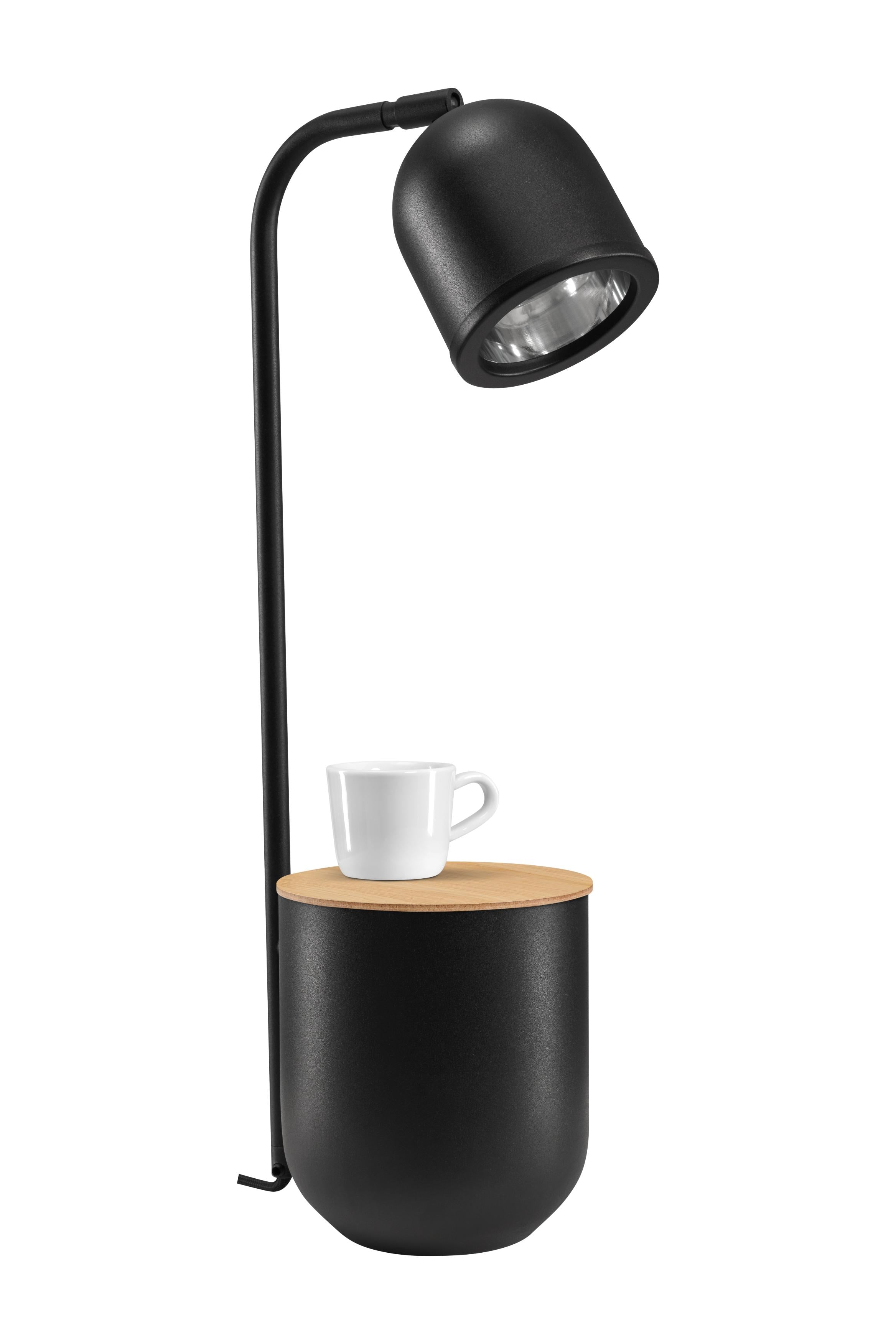 Desk lamp BOTANICA WOOD black