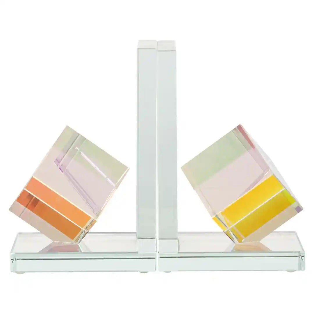 BLOCKS crystal bookend