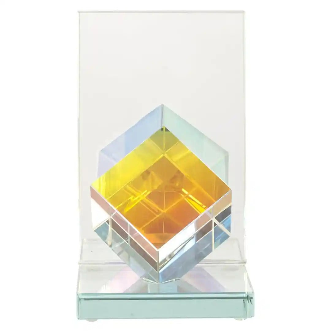BLOCKS crystal bookend