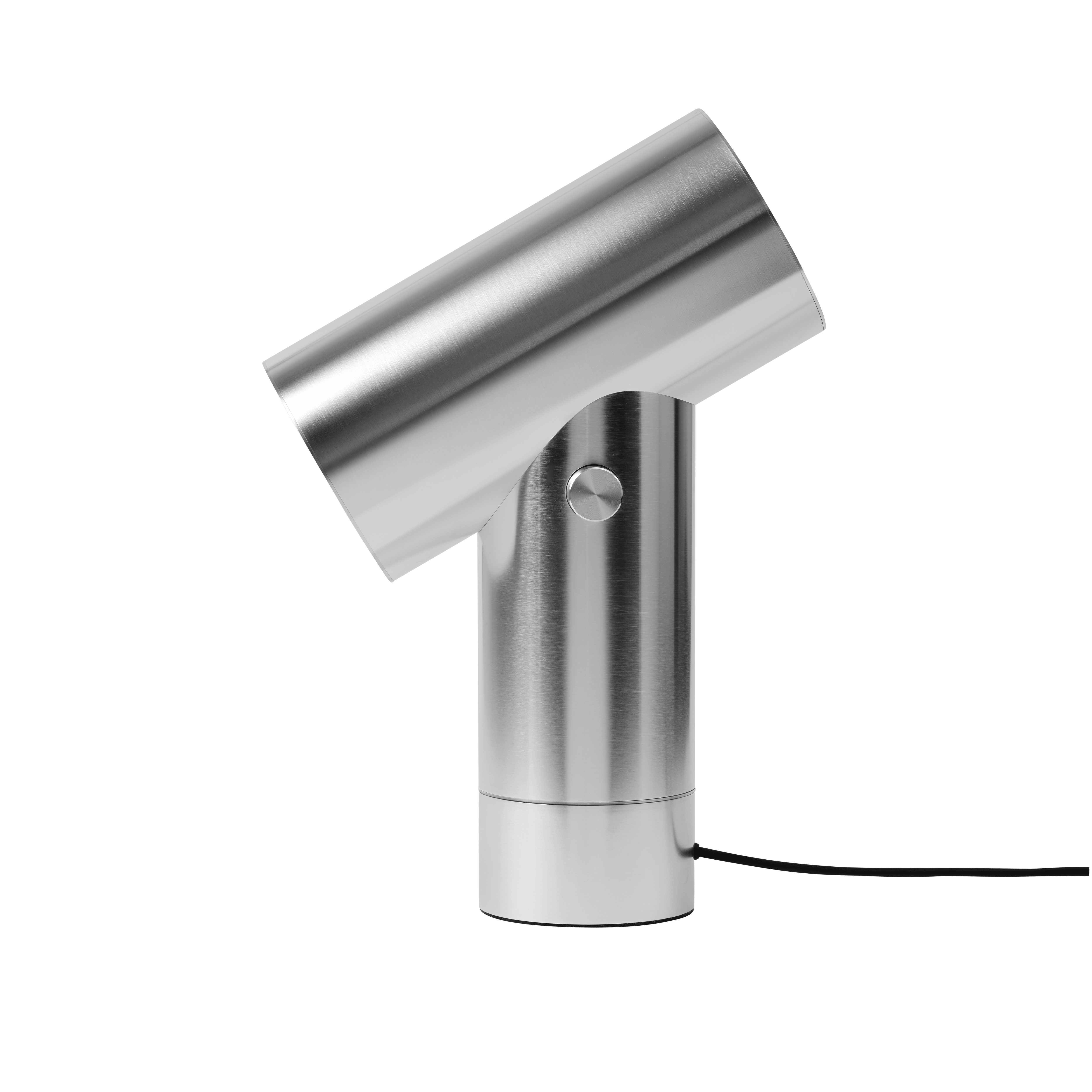 Table lamp BEAM polished aluminum