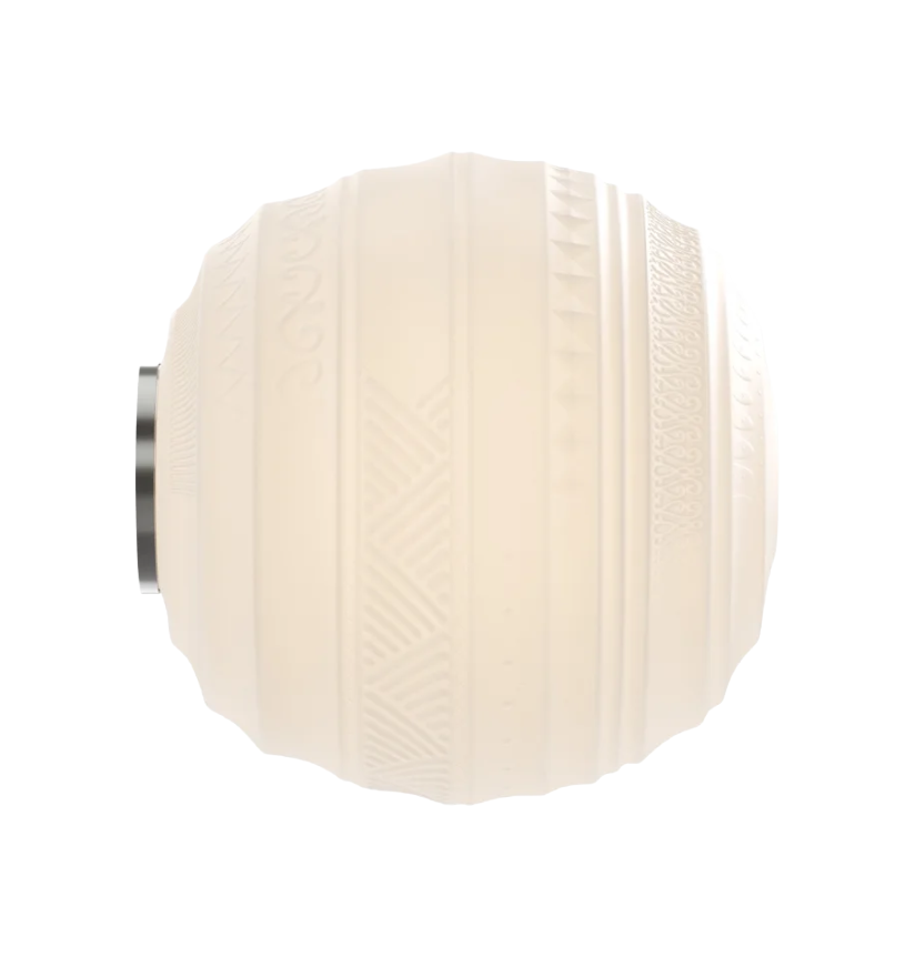 Nástenná lampa BRAILLE biela