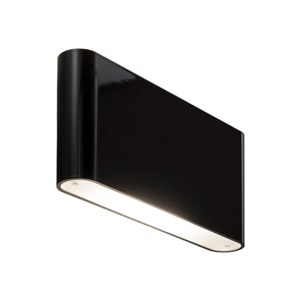 Wall Lamp TWO FLAGS black
