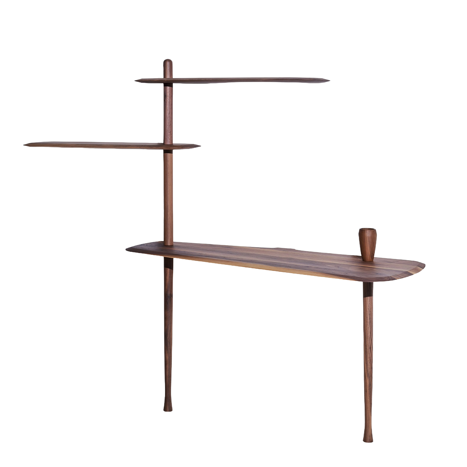 UNICA Desk in Walnut Wood