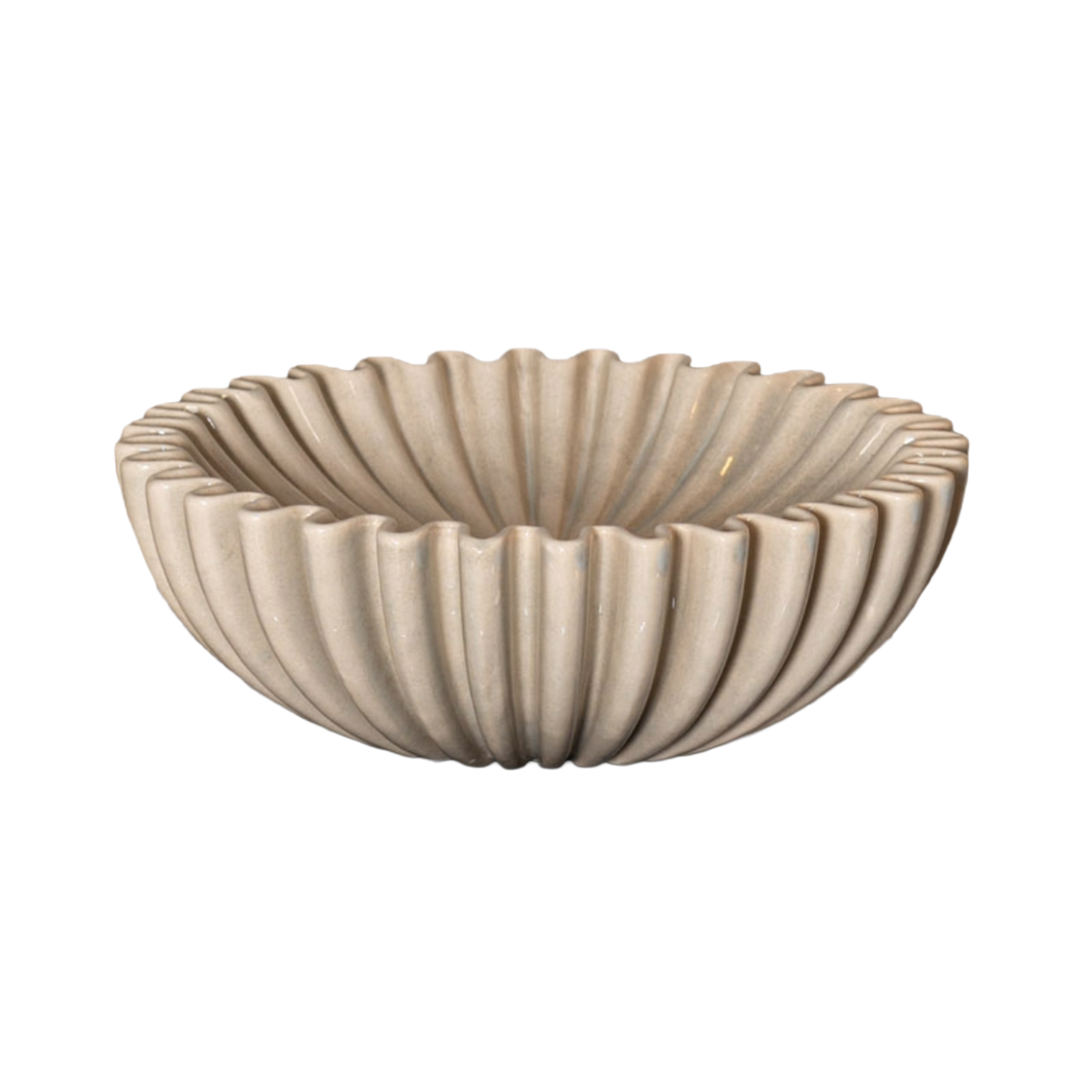 LOTUSO ceramic bowl sandy