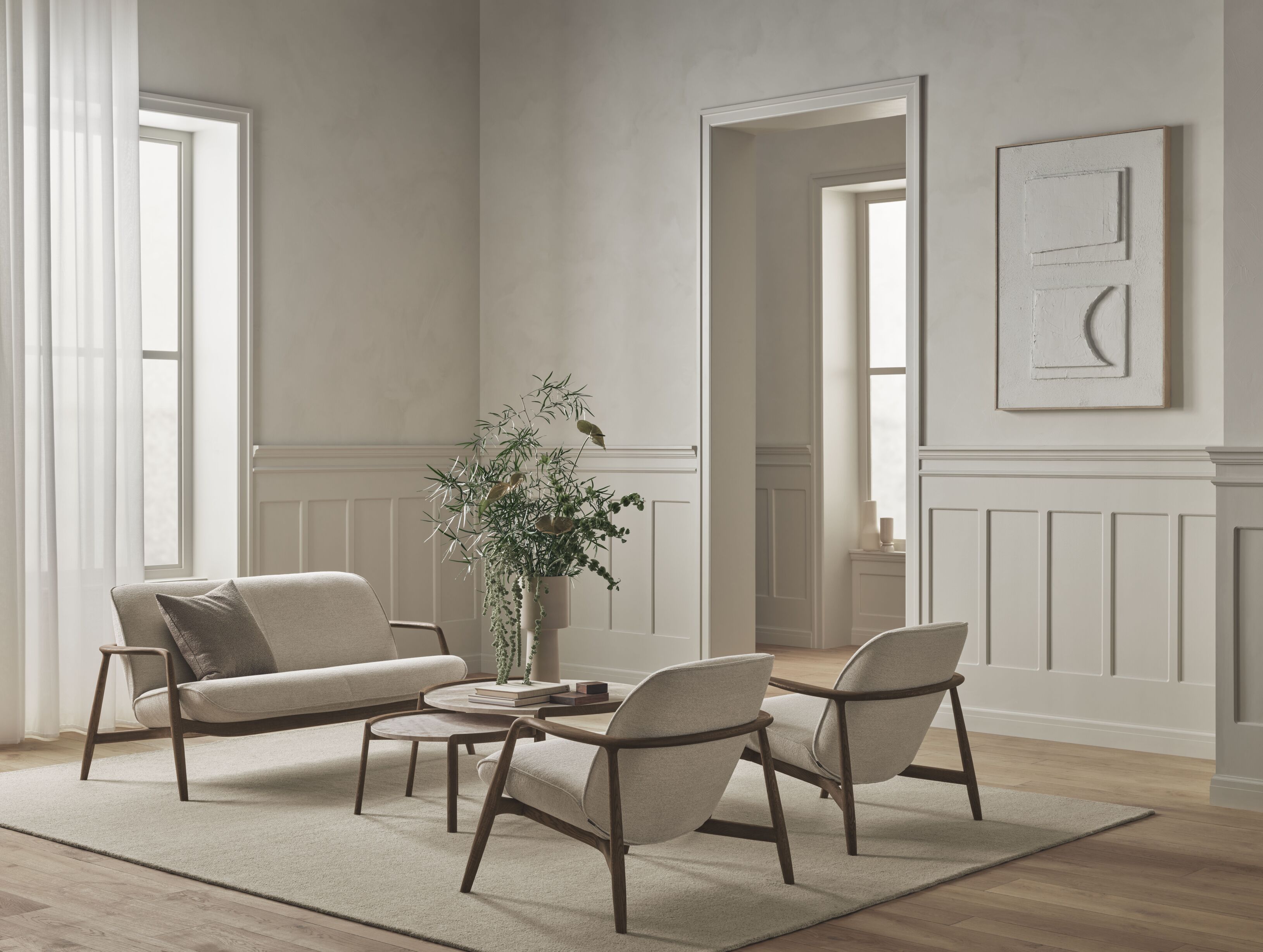 Koberec NATURA svetlosivý