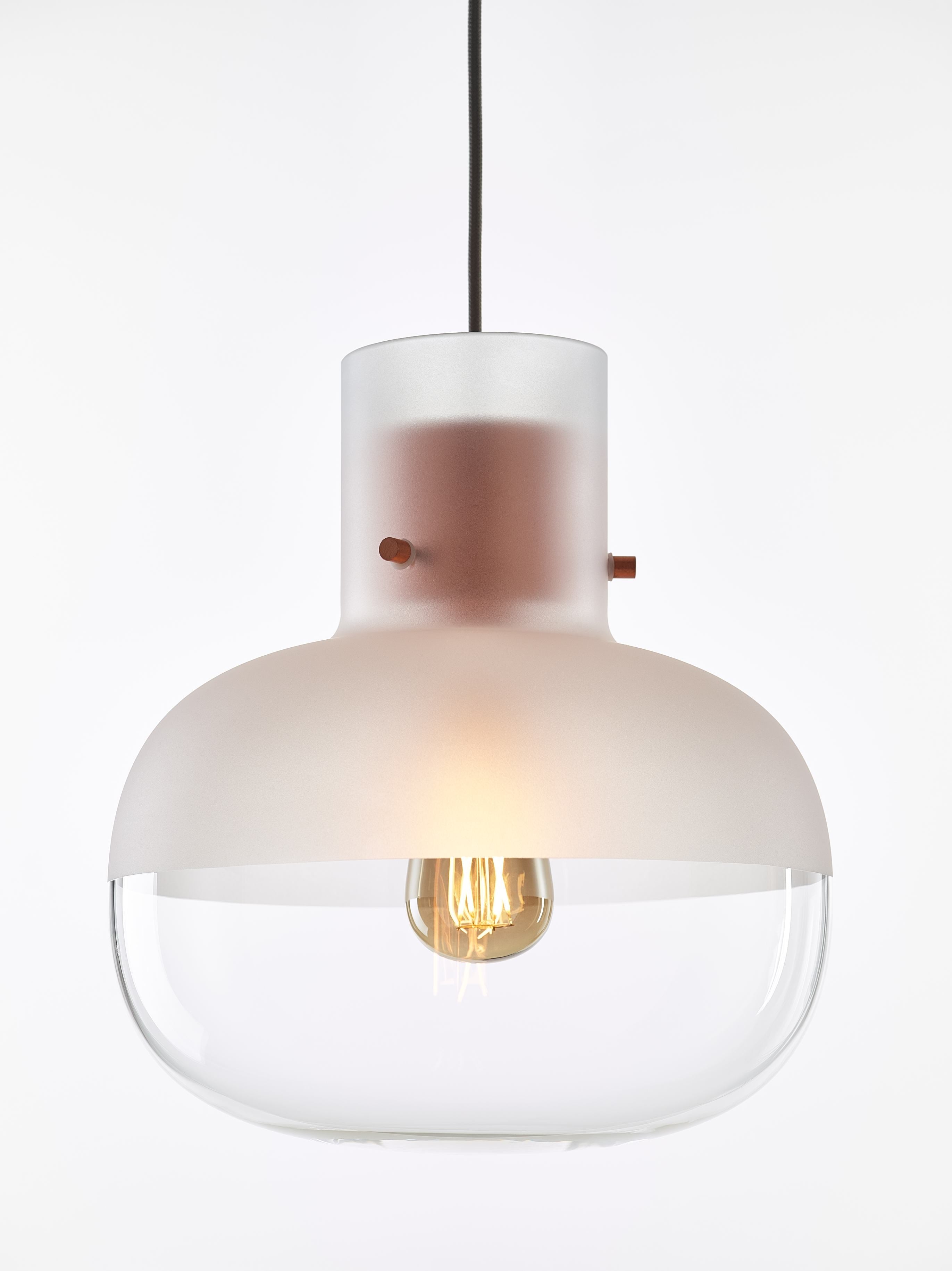 Závesná lampa AWA MEDIUM sklo fúkané